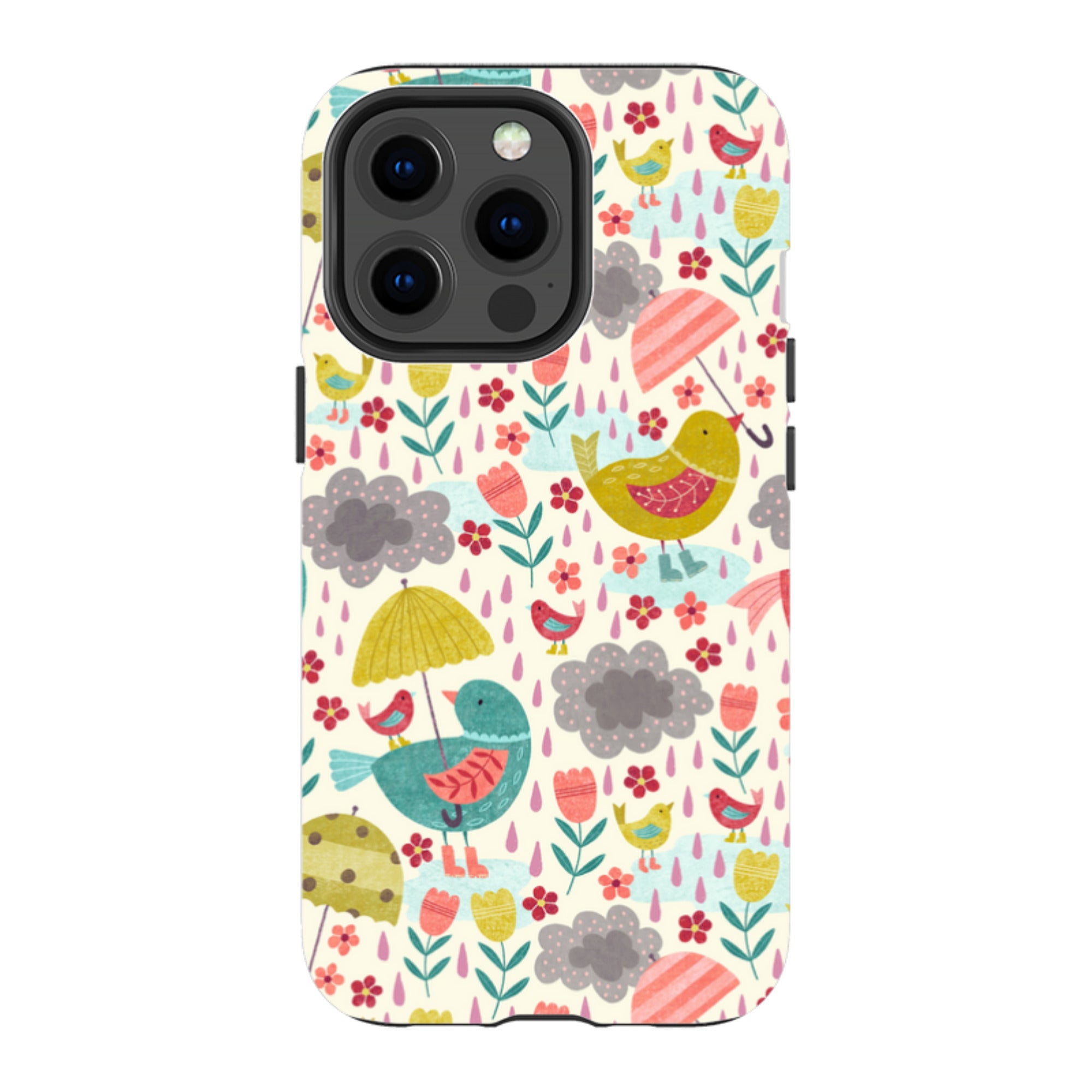 iPhone MagSafe Tough Case -  Rain Birds By Suzy Taylor