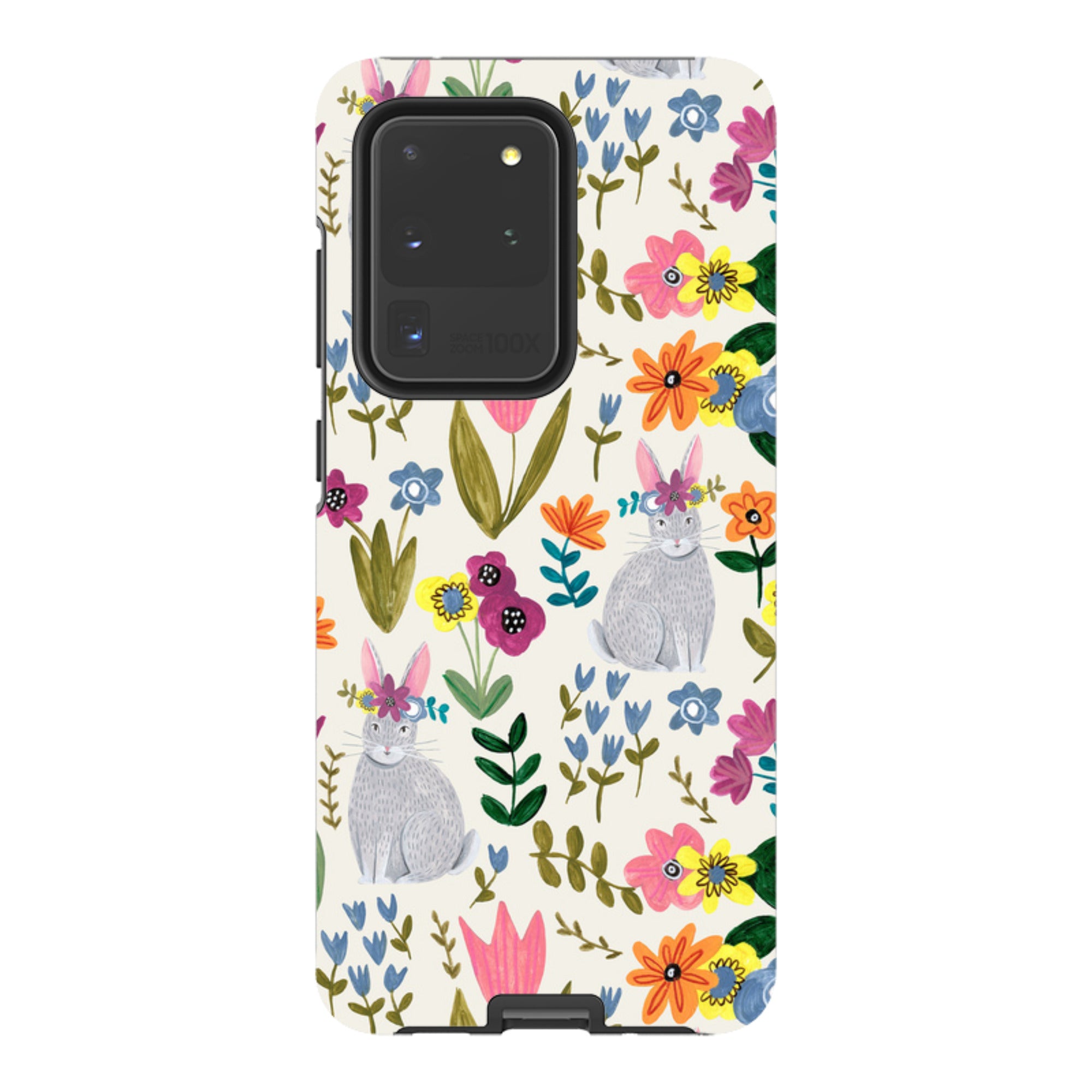 Samsung Tough Case - Rabbit Floral By Caroline Bonne Muller