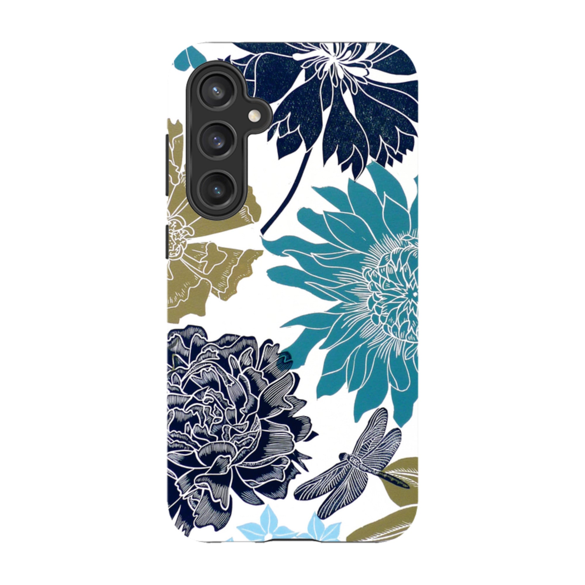 Samsung Tough Case - Cottage Garden Dragonfly By Kate Heiss