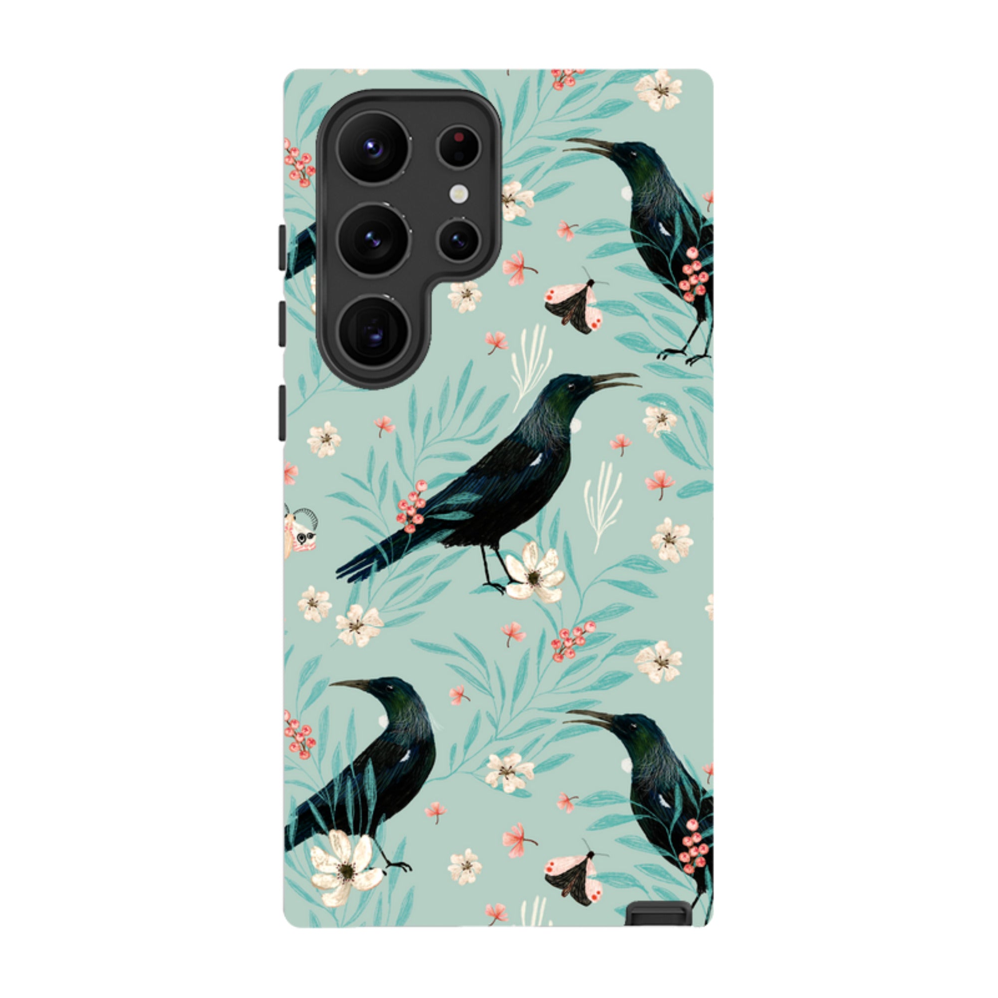 Samsung Tough Case - Tui Light Blue By Katherine Quinn