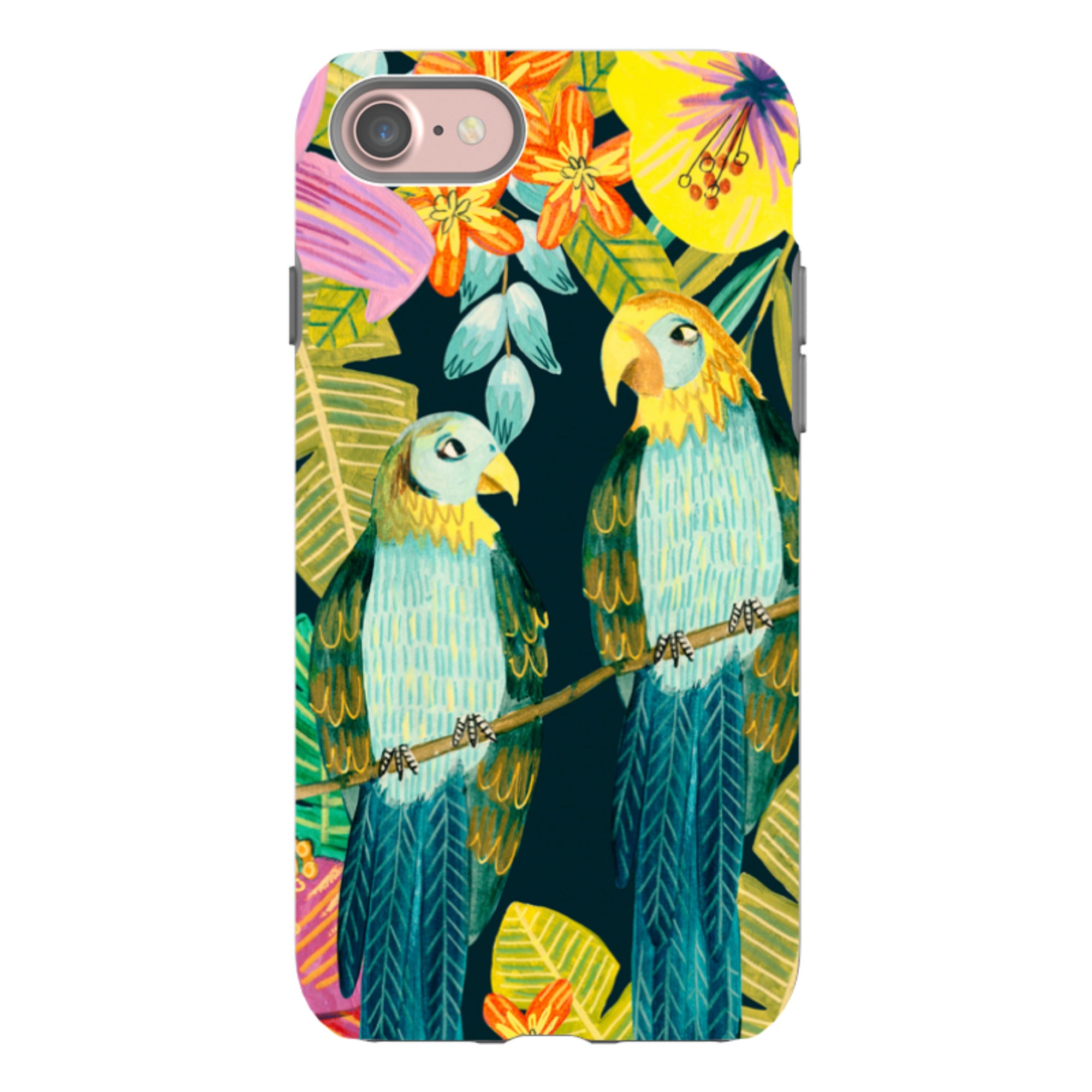iPhone Tough Case - Papegaai By Caroline Bonne Muller