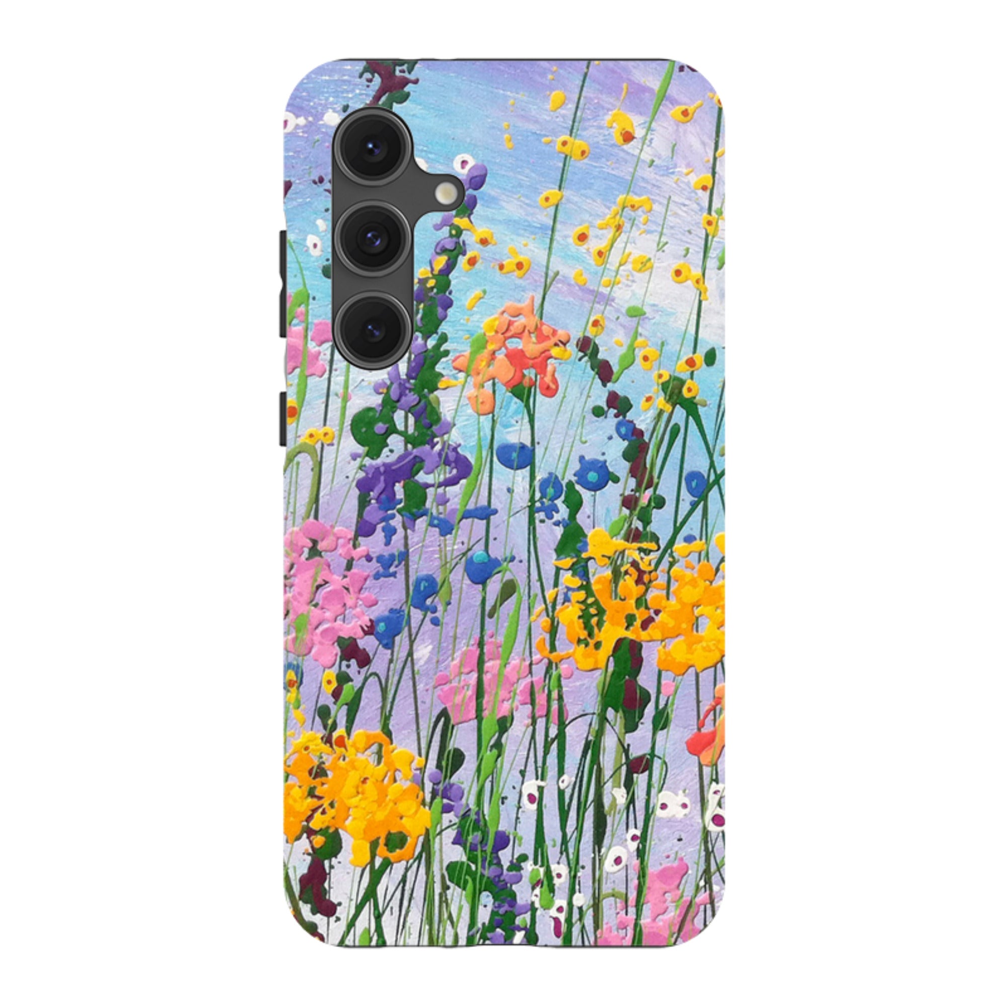 Samsung Tough Case - Wildflowers At Play By Linda Calvert Jacobson
