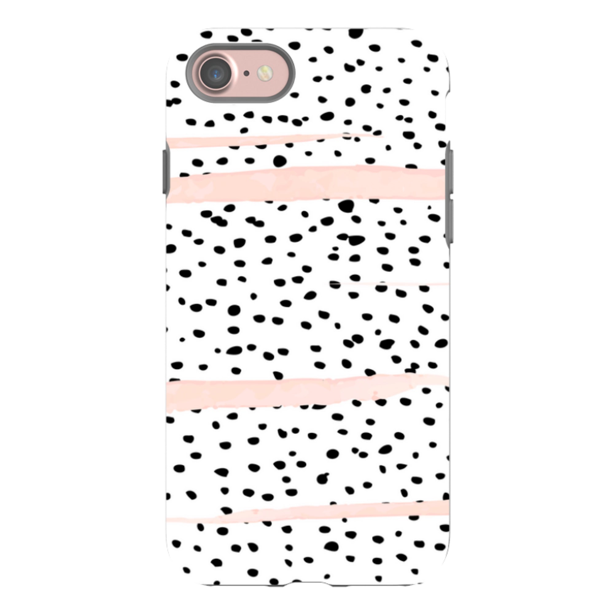 iPhone Tough Case - Dots And Blush