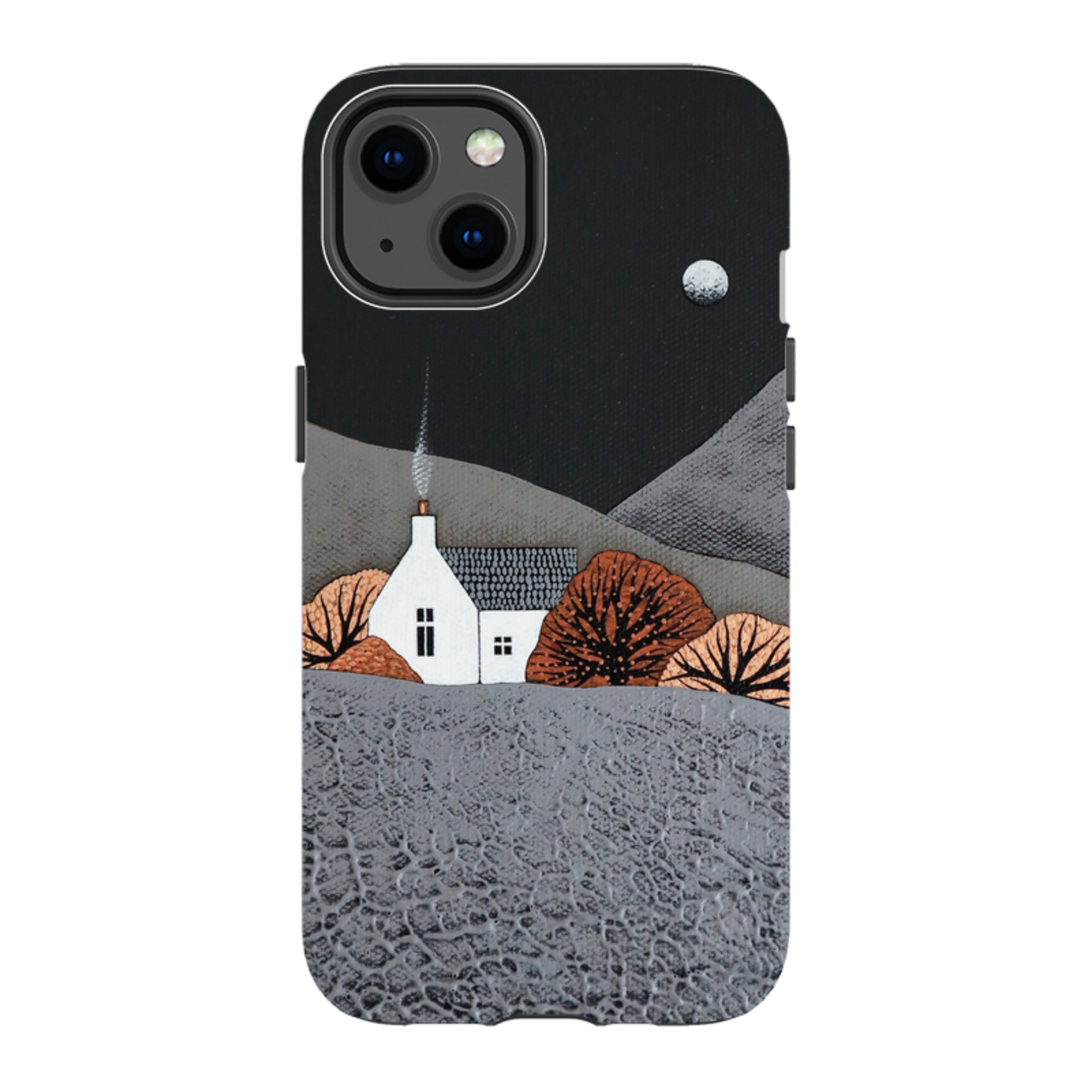 iPhone Tough Case - Last Embers Of The Bonfire By Natasha Newton