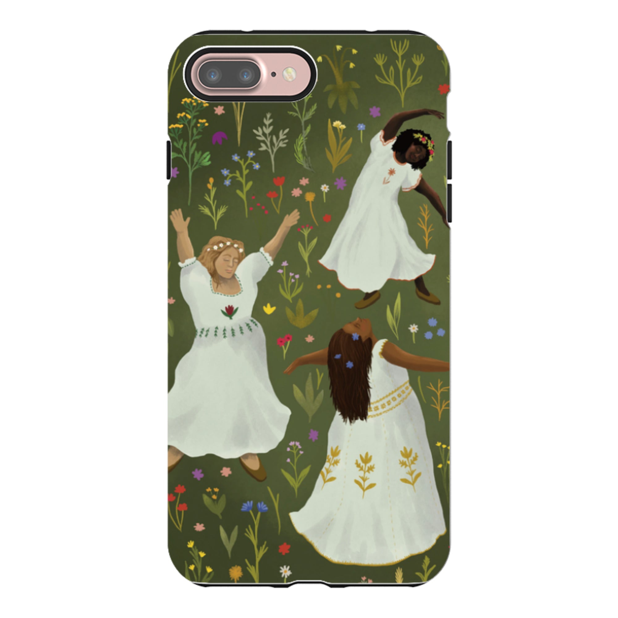 iPhone Tough Case - Folk Dance By Anna Stead