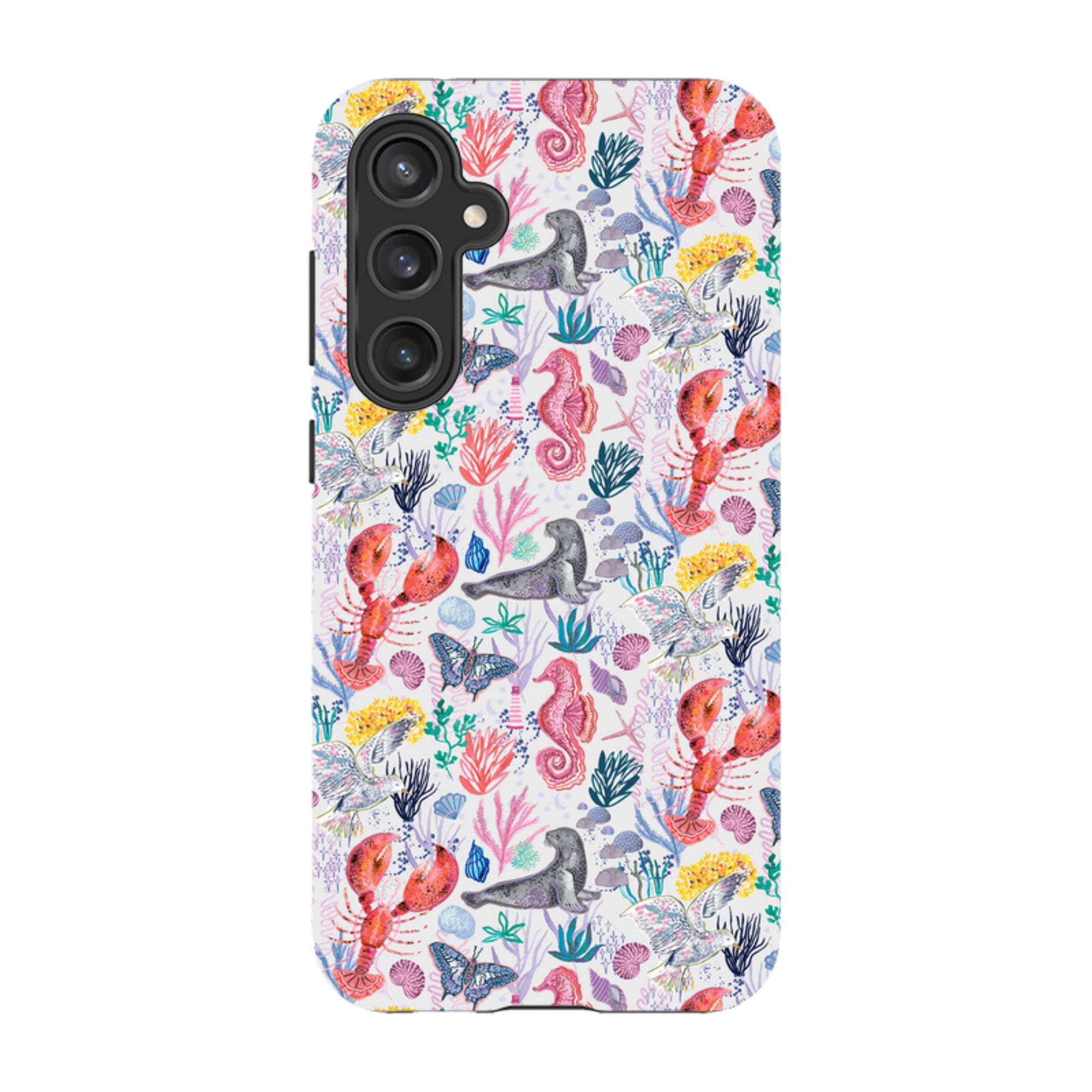 Samsung Tough  Case - Coastline Pattern D By Emma Frances Grant