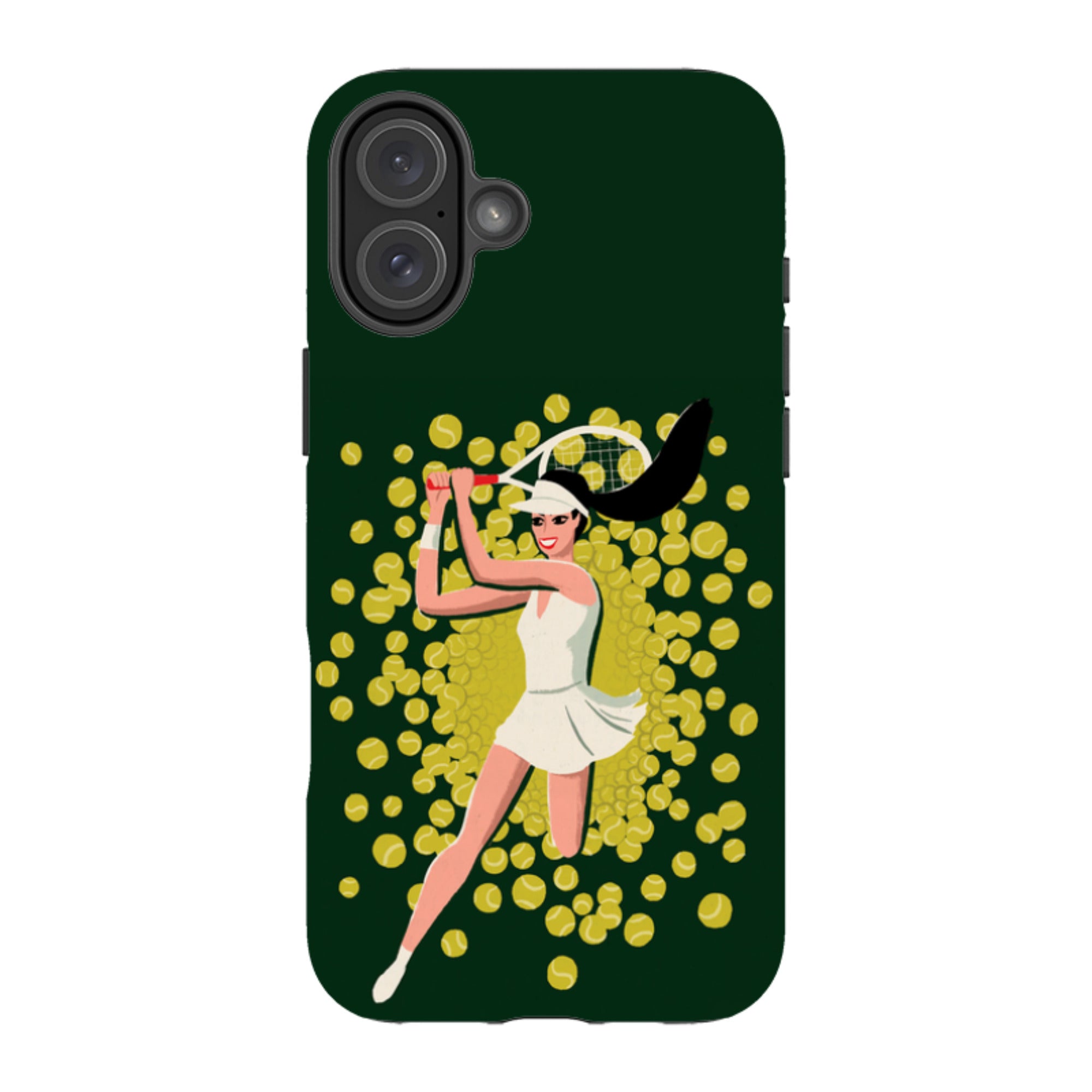 iPhone Tough Case - Tennis Burst