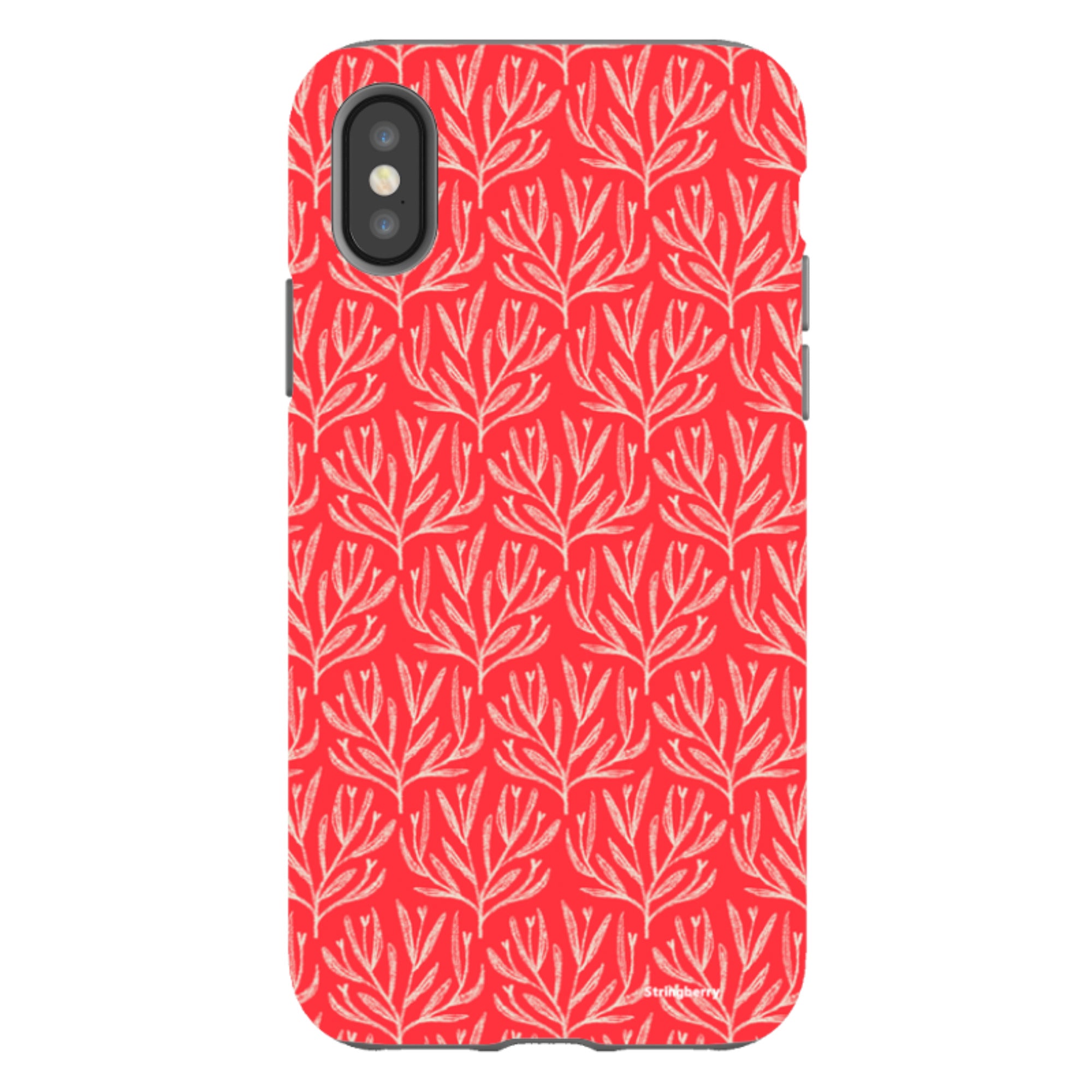 iPhone Tough Case - Leaf By Katherine Quinn
