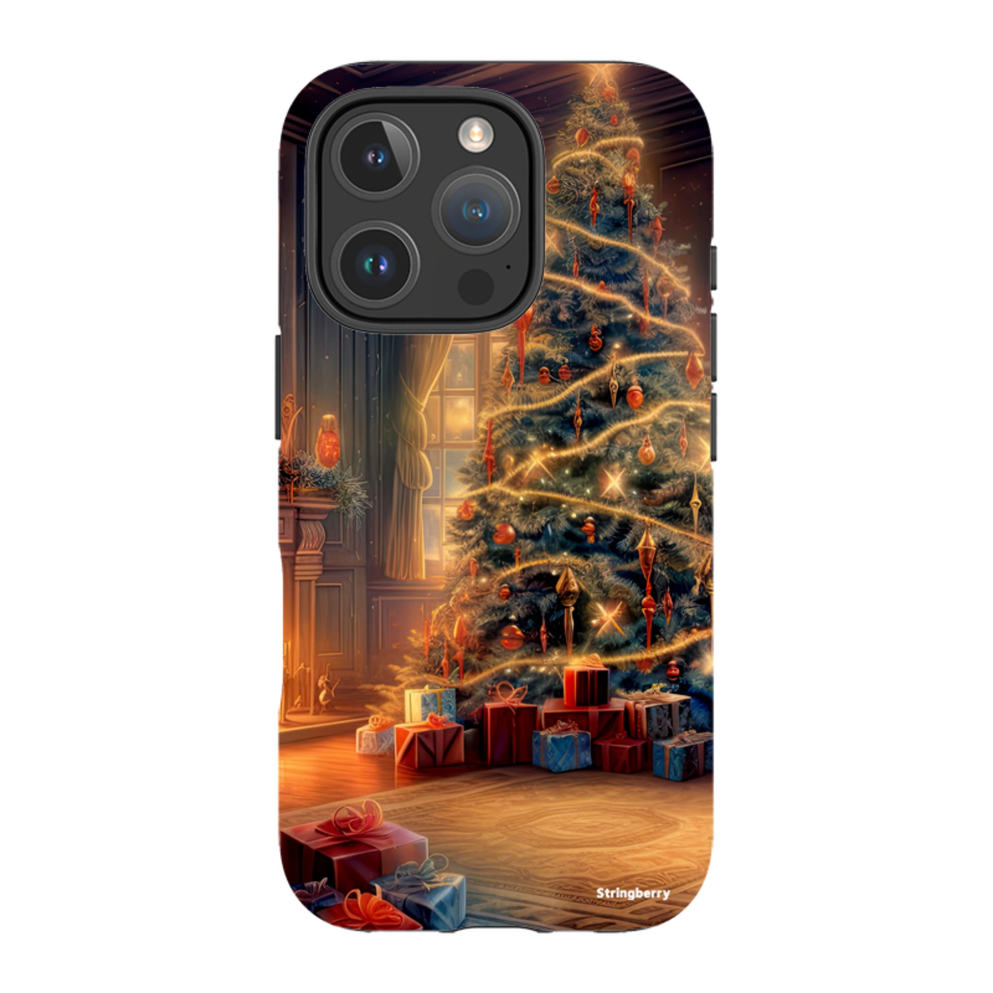 iPhone Tough Case - Holly Jolly Christmas