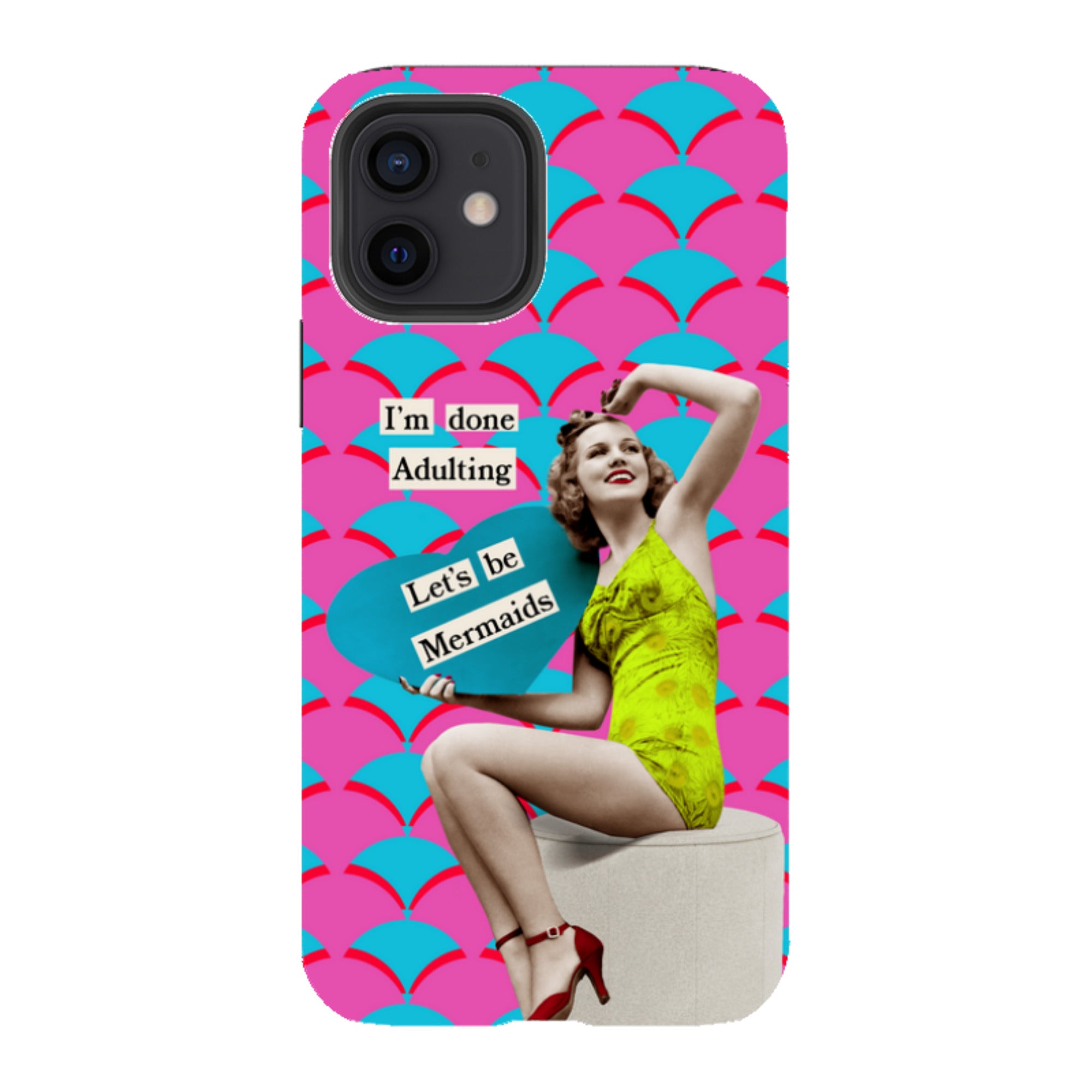 iPhone Tough Case - Mermaid By Clare Jordan