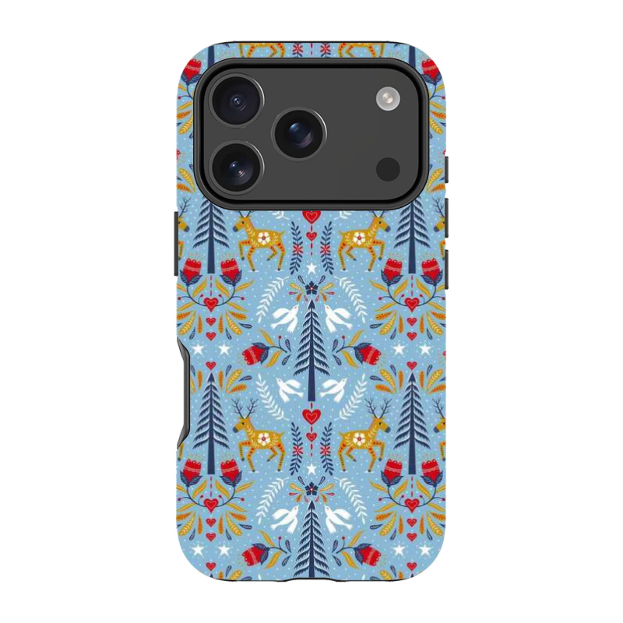 iPhone Tough Case - Xmas Pattern By Suzy Taylor
