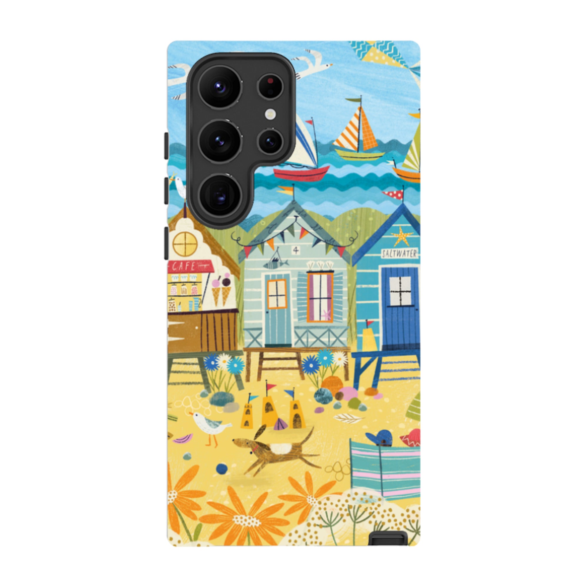 Samsung Tough  Case - Beachy Days 1 By Ali Brookes