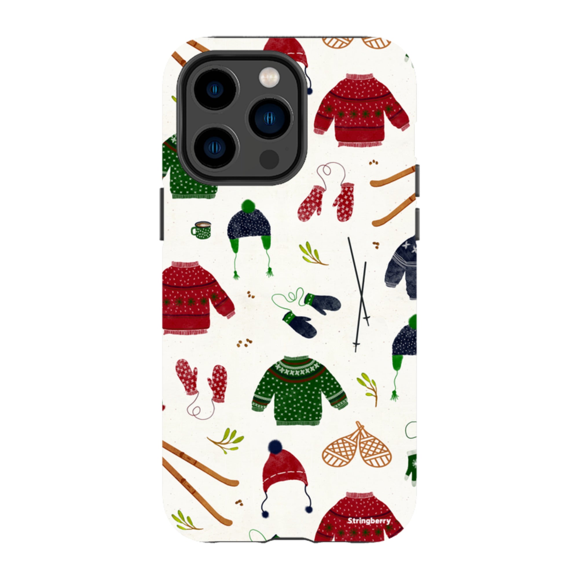 iPhone MagSafe Tough Case - Winter Clothes By Katherine Quinn
