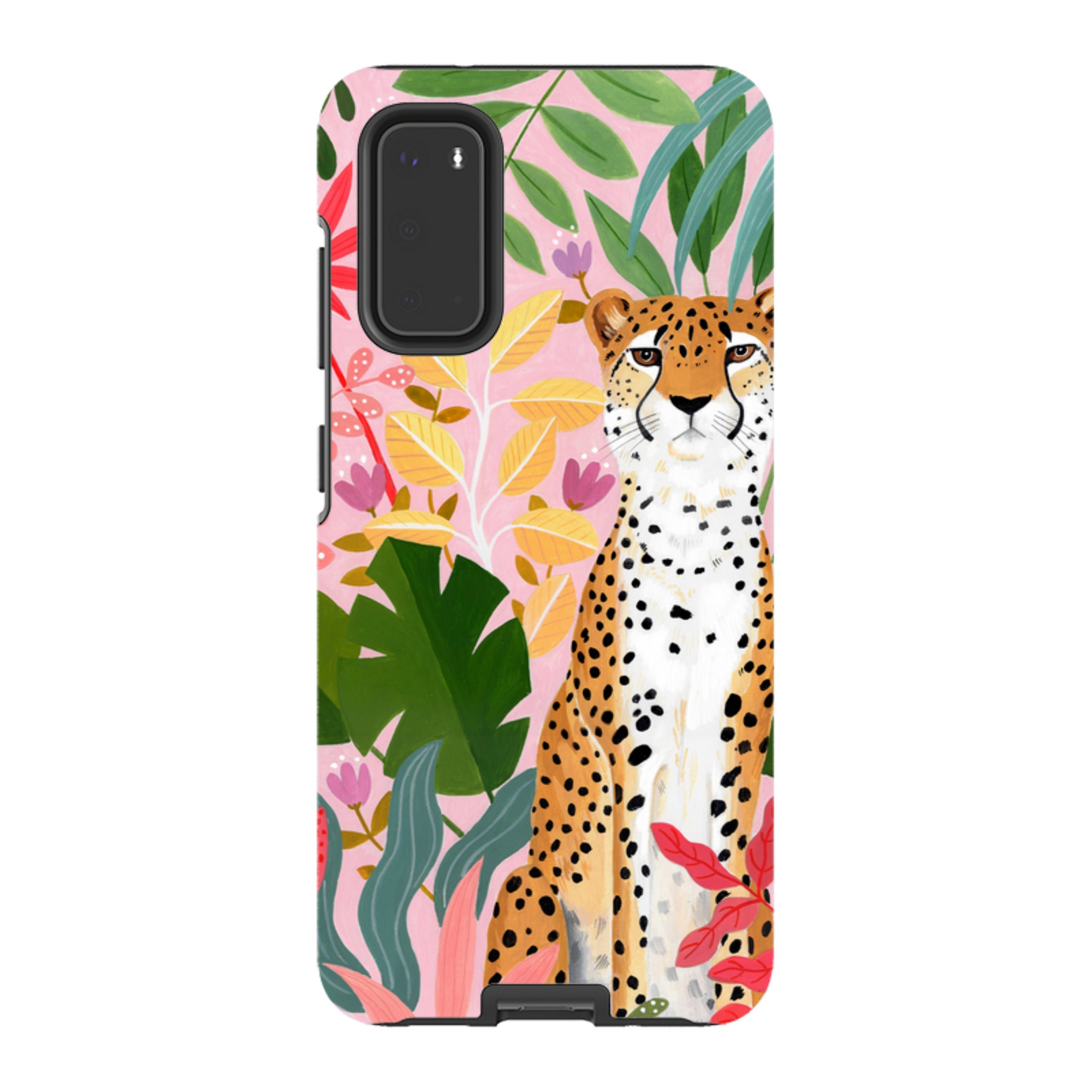 Samsung Tough Case - Cheetah Jungle By Bex Parkin