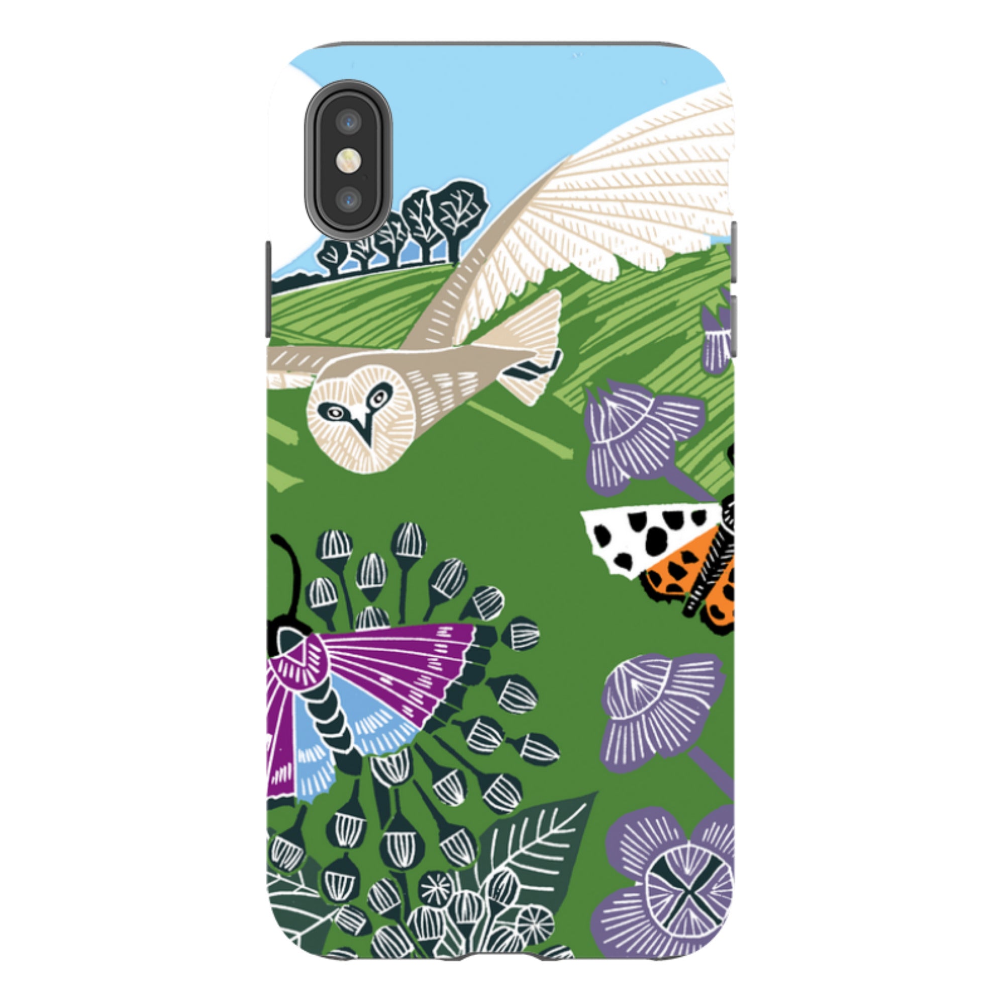 iPhone Tough Case - Morning Barn Owl By Kate Heiss