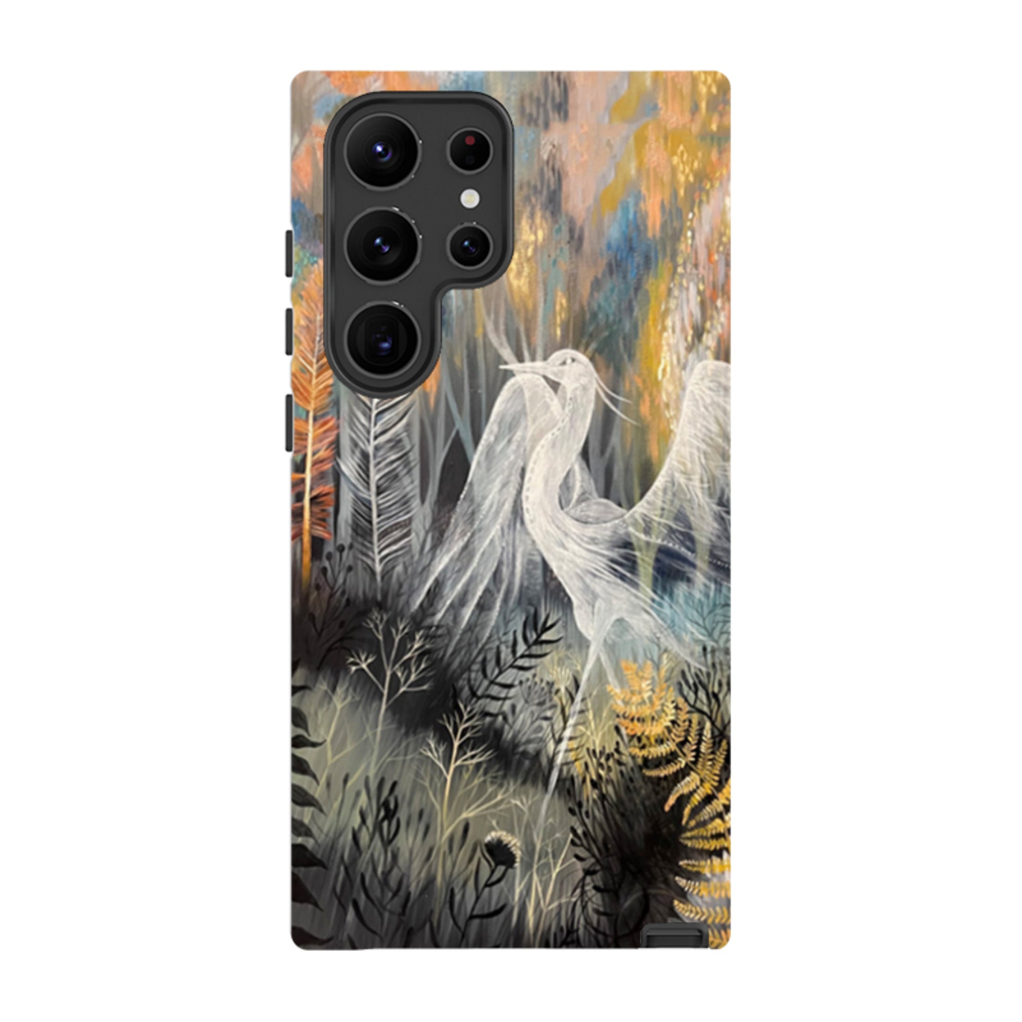 Samsung Tough Case - Ghost Heron By Mia Underwood