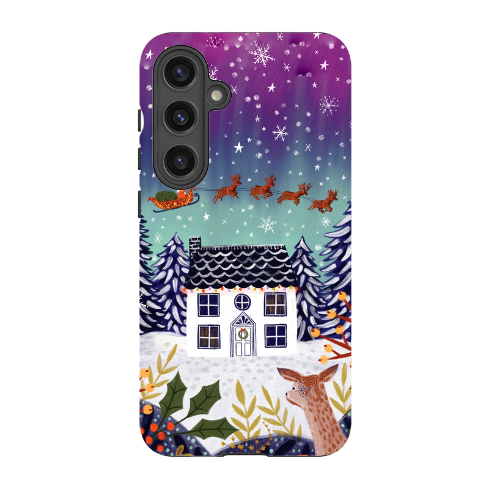 Samsung Tough Case - Night Before Christmas By Lee Foster Wilson