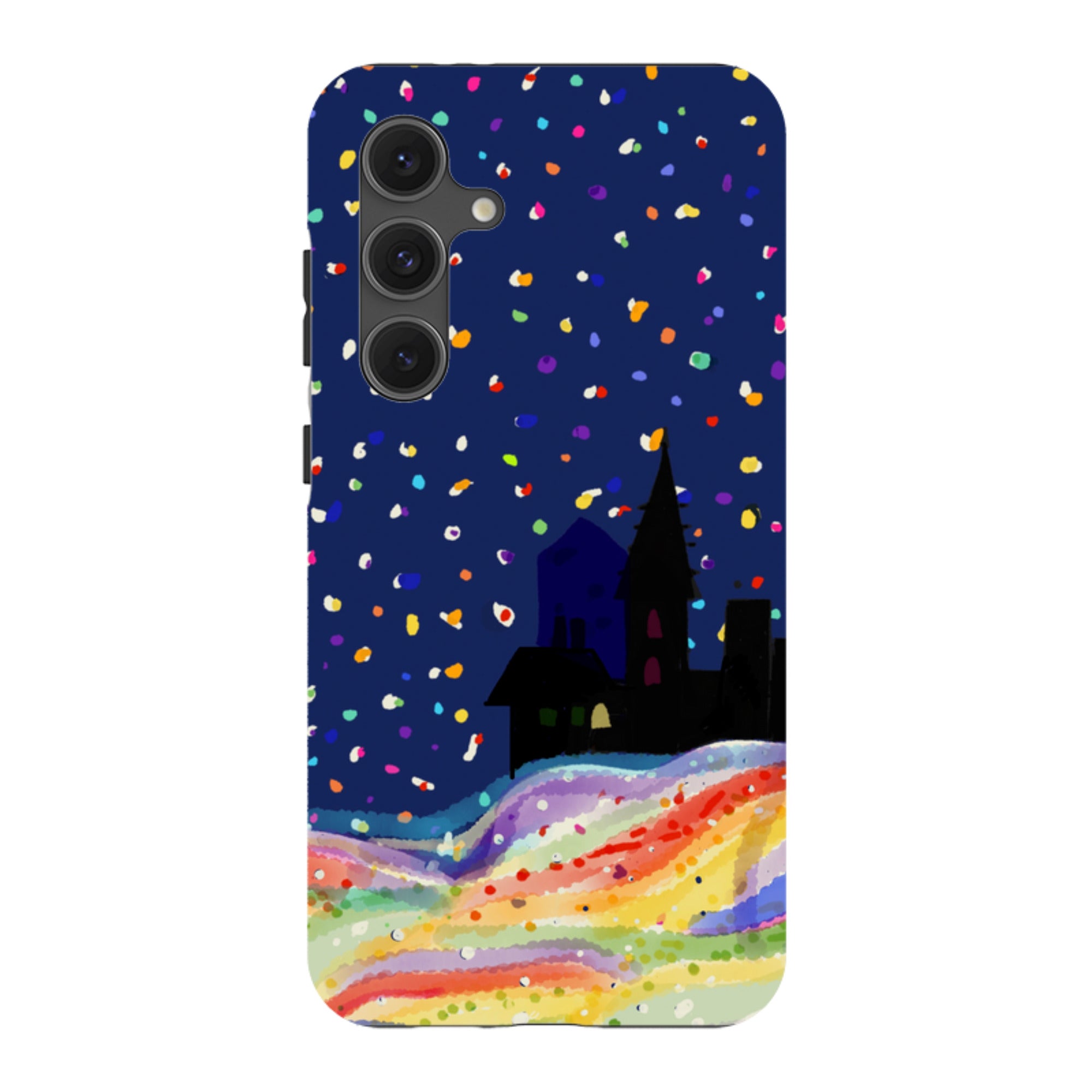 Samsung Tough Case - Rainbow Snow By Sarah Campbell
