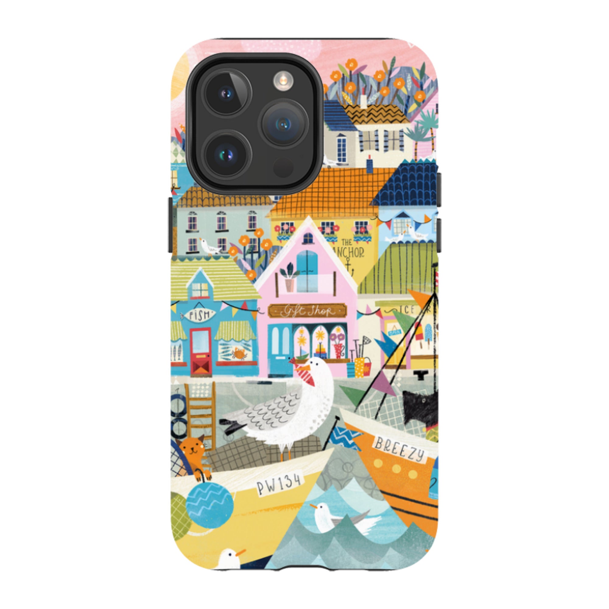 iPhone MagSafe Tough Case - Harbour 1 By Ali Brookes