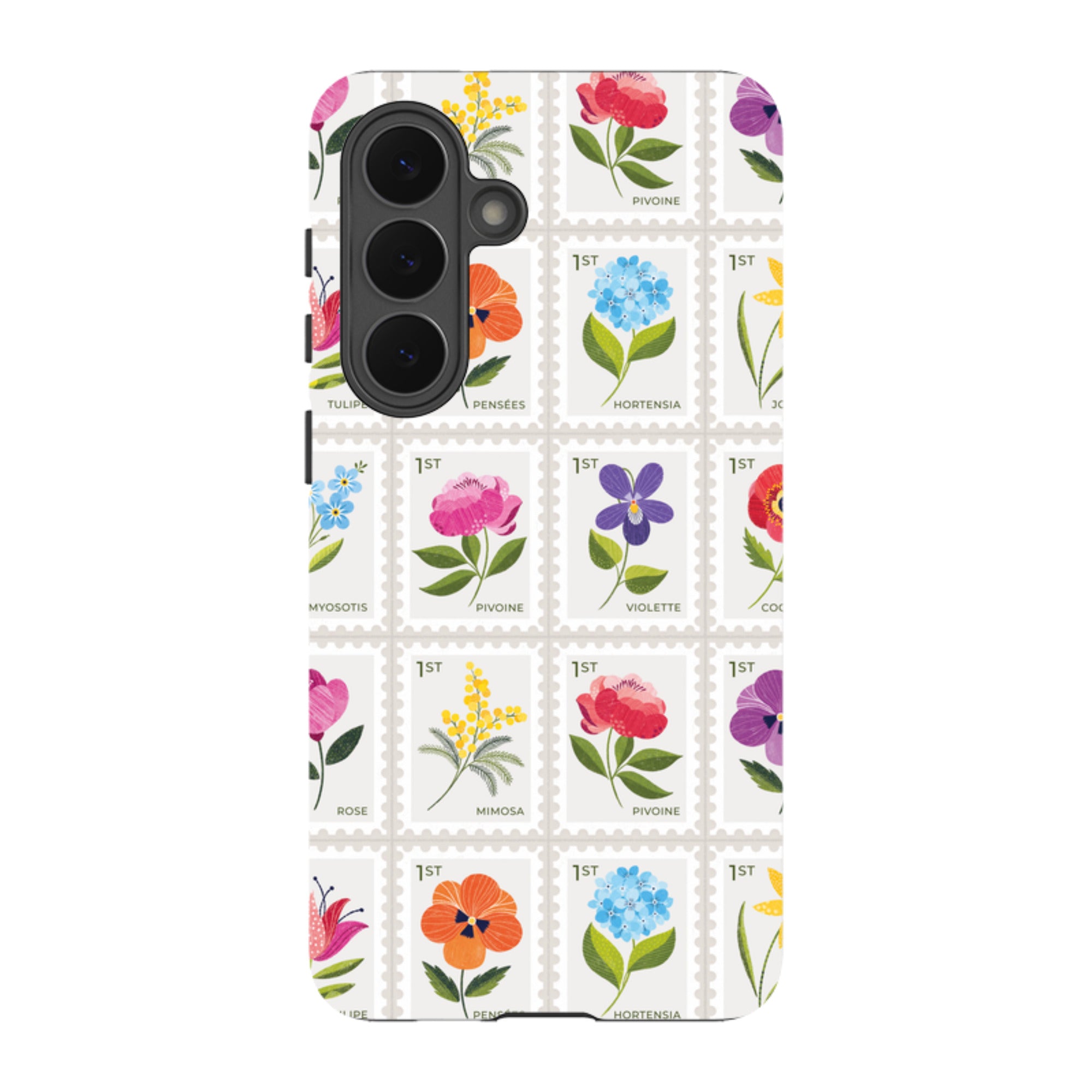 Samsung Tough Case - Floral Postage Stamps By Ali Brookes