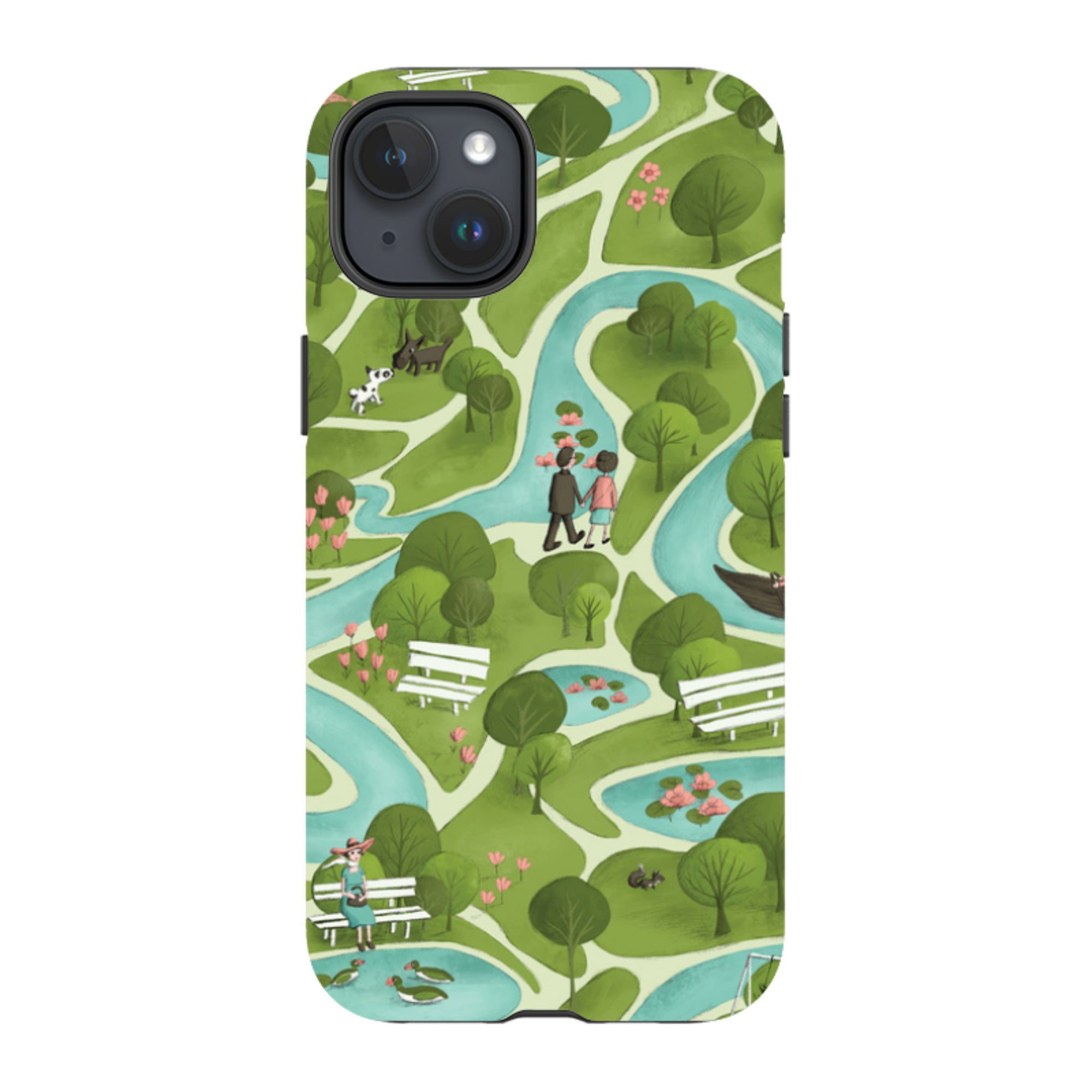 iPhone MagSafe Tough Case - In The Park By Maja Lindberg
