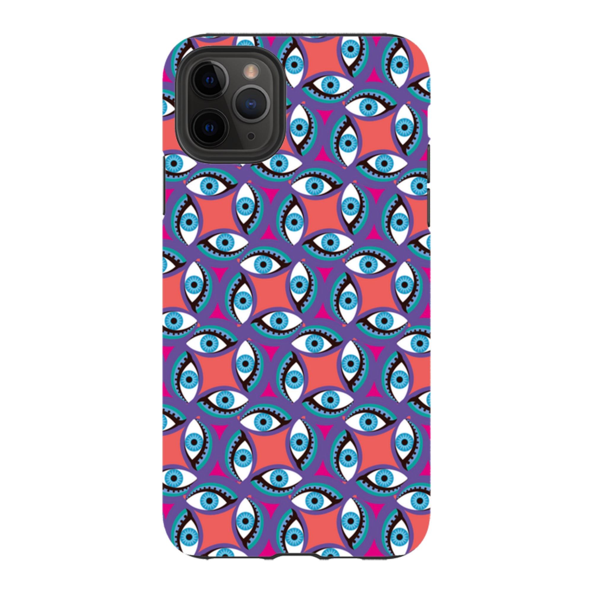 iPhone Tough Case - Eyes By Patternistas