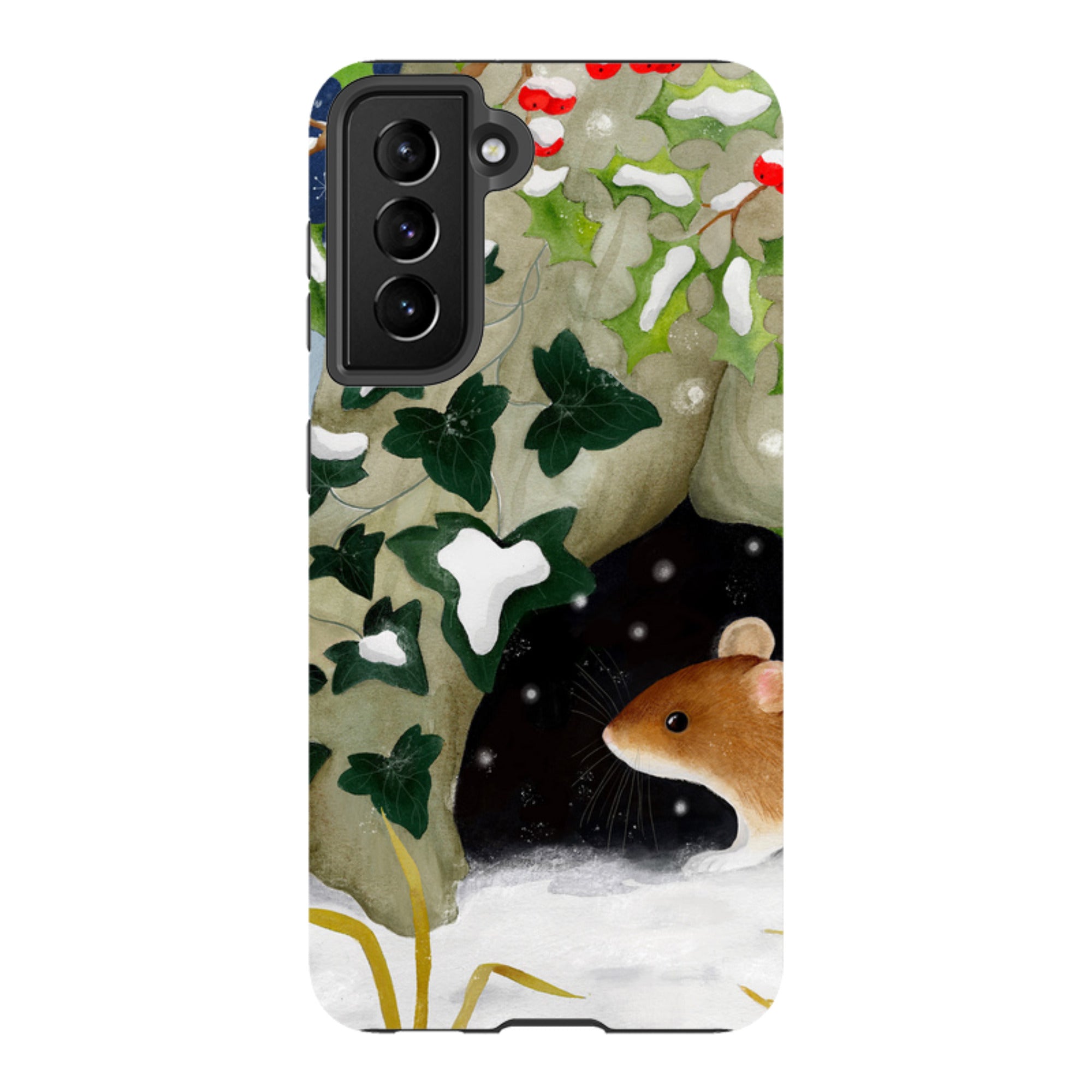 Samsung Tough Case - Winter Mouse By Bex Parkin
