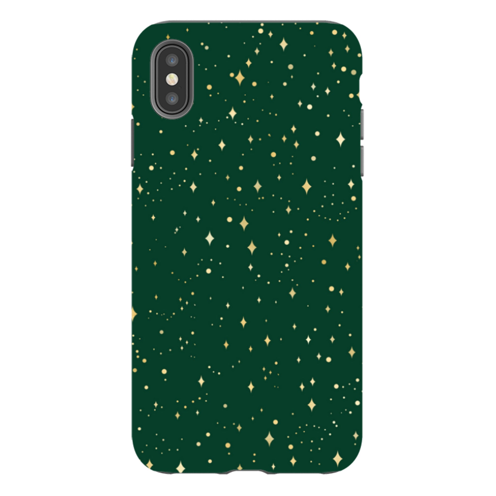 iPhone Tough Case - Forest Green Cosmos