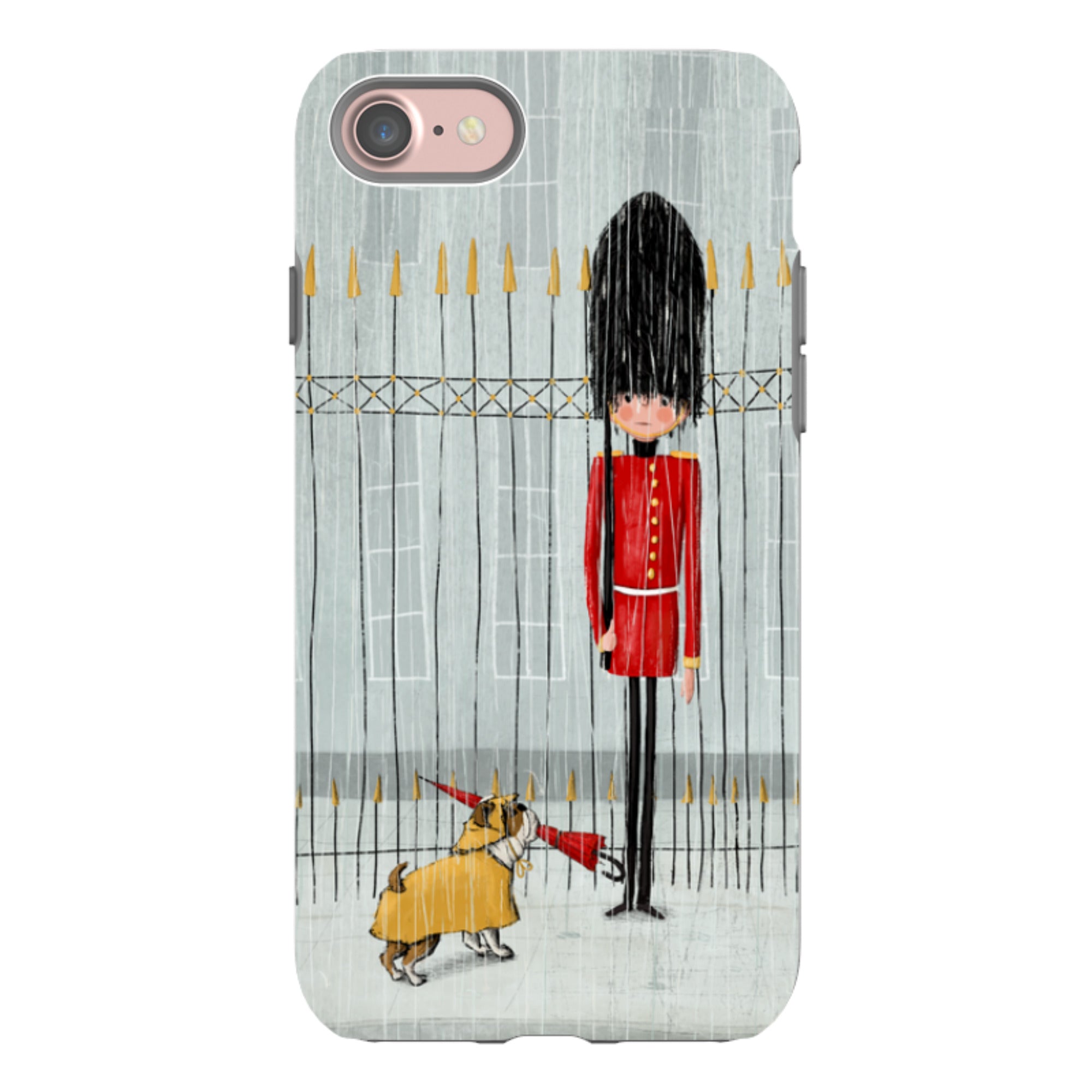 iPhone Tough Case - London In Rain By Maja Lindberg