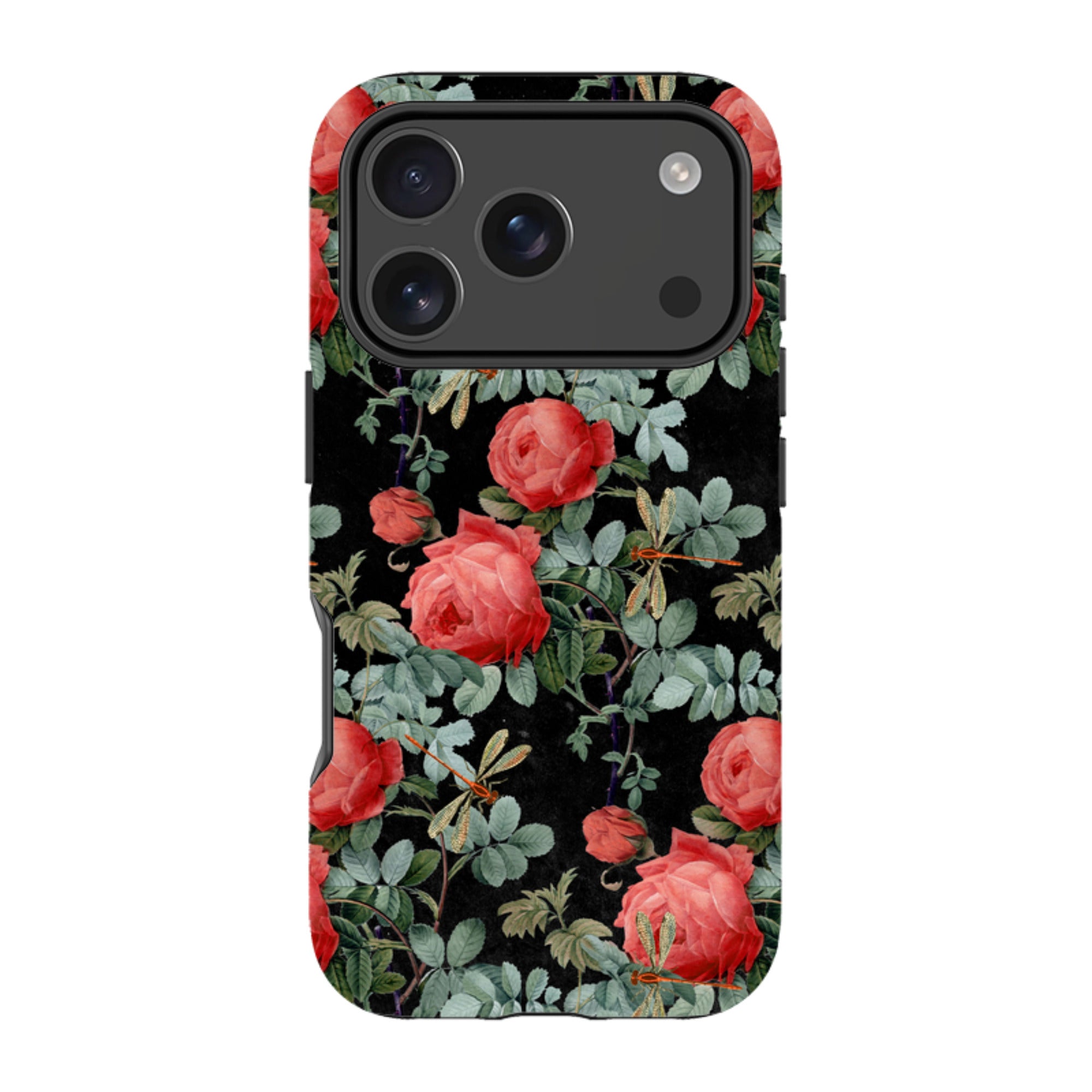 iPhone Tough Case - Dragons And Roses