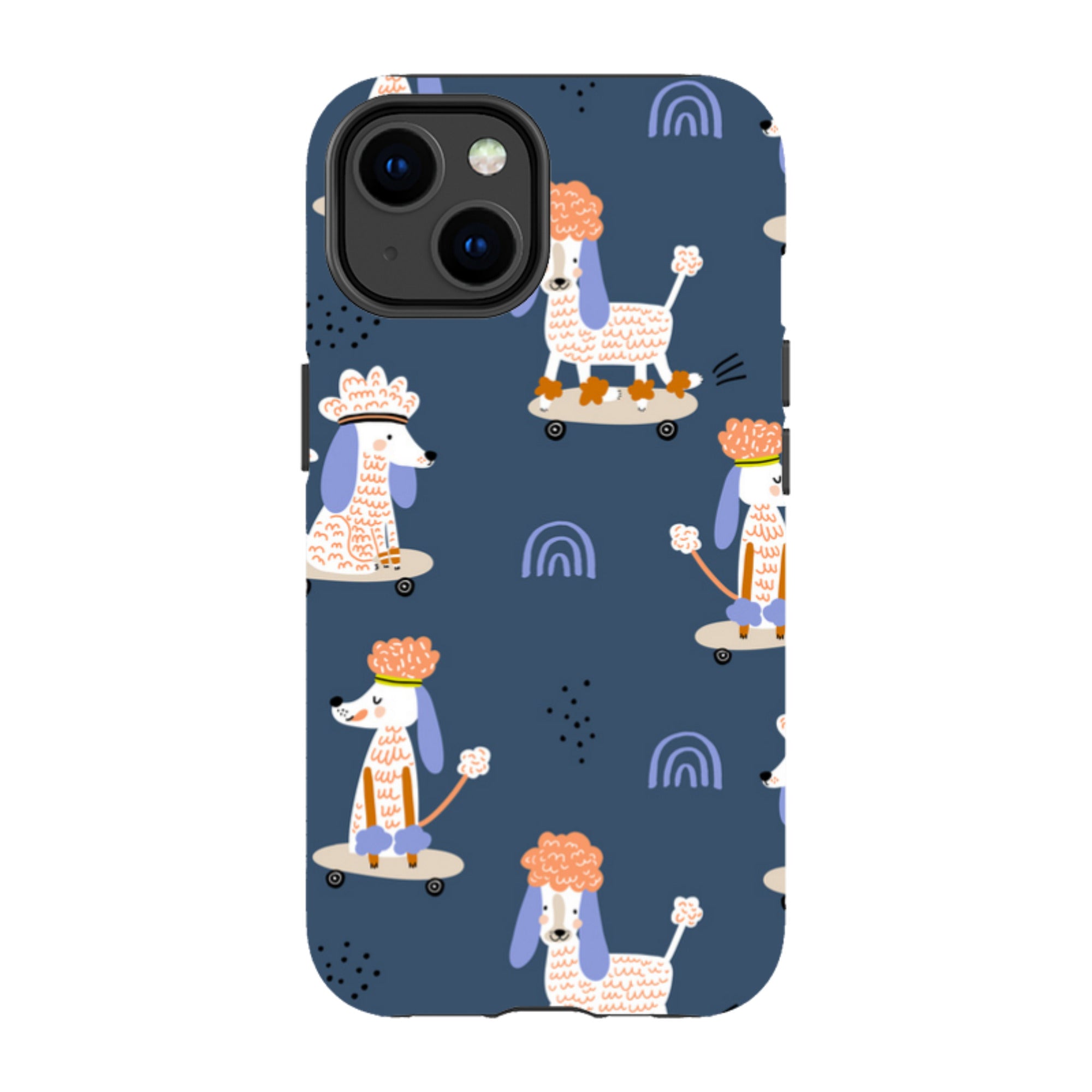 iPhone Tough Case - Skater Dogs