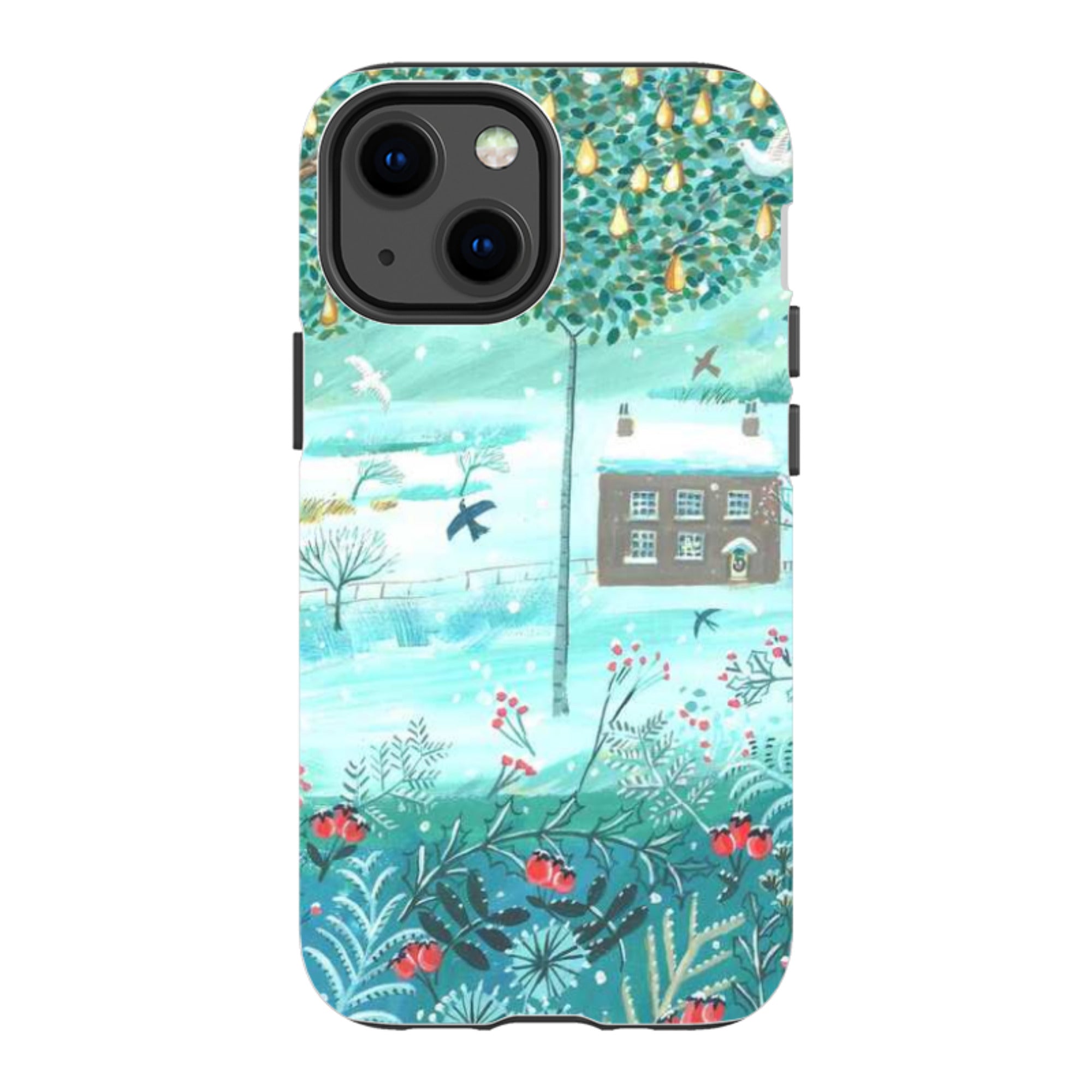 iPhone Tough Case - Pear Trees By Mary Stubberfield