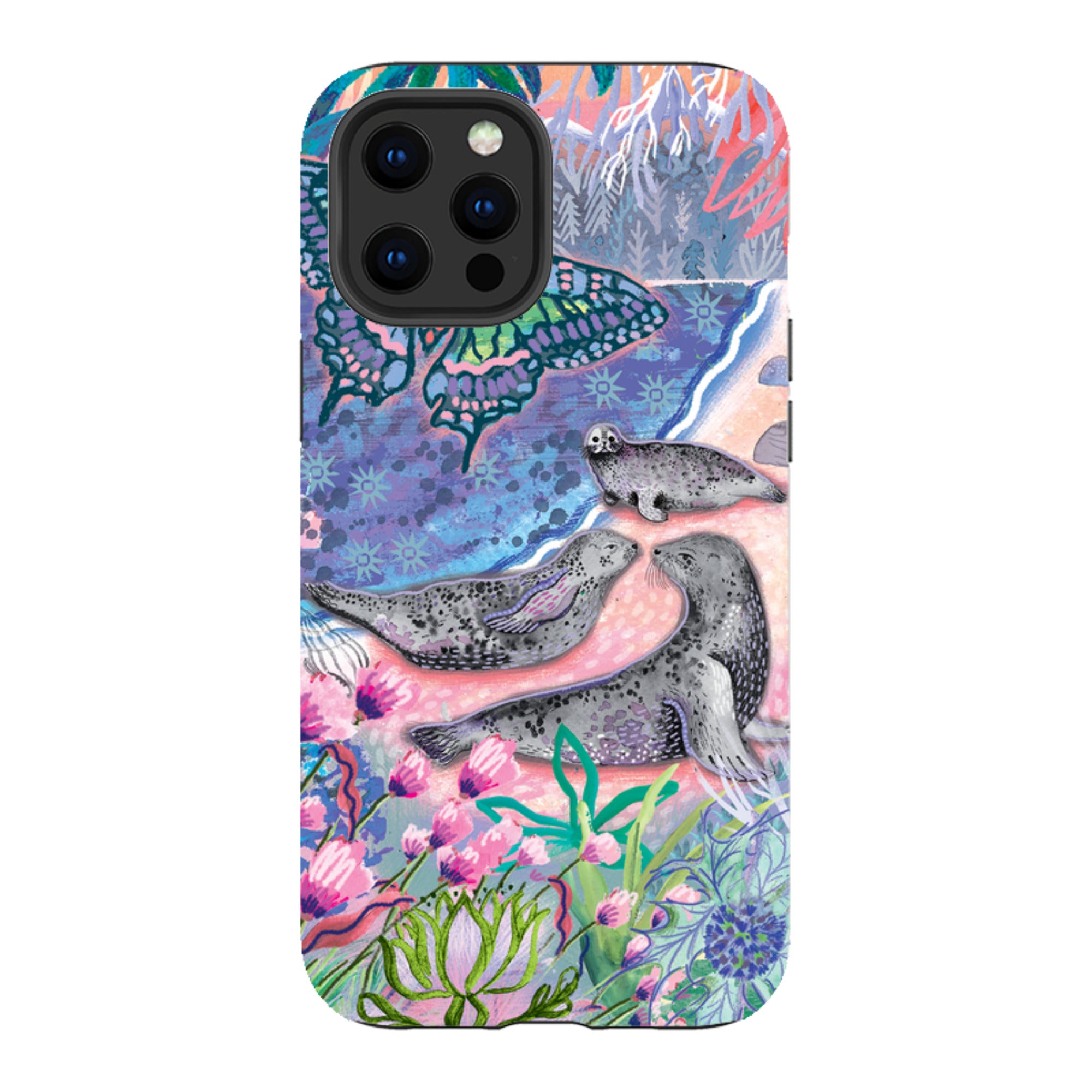 iPhone Case - Scenic Seals Of Norfolk By Emma Frances Grant