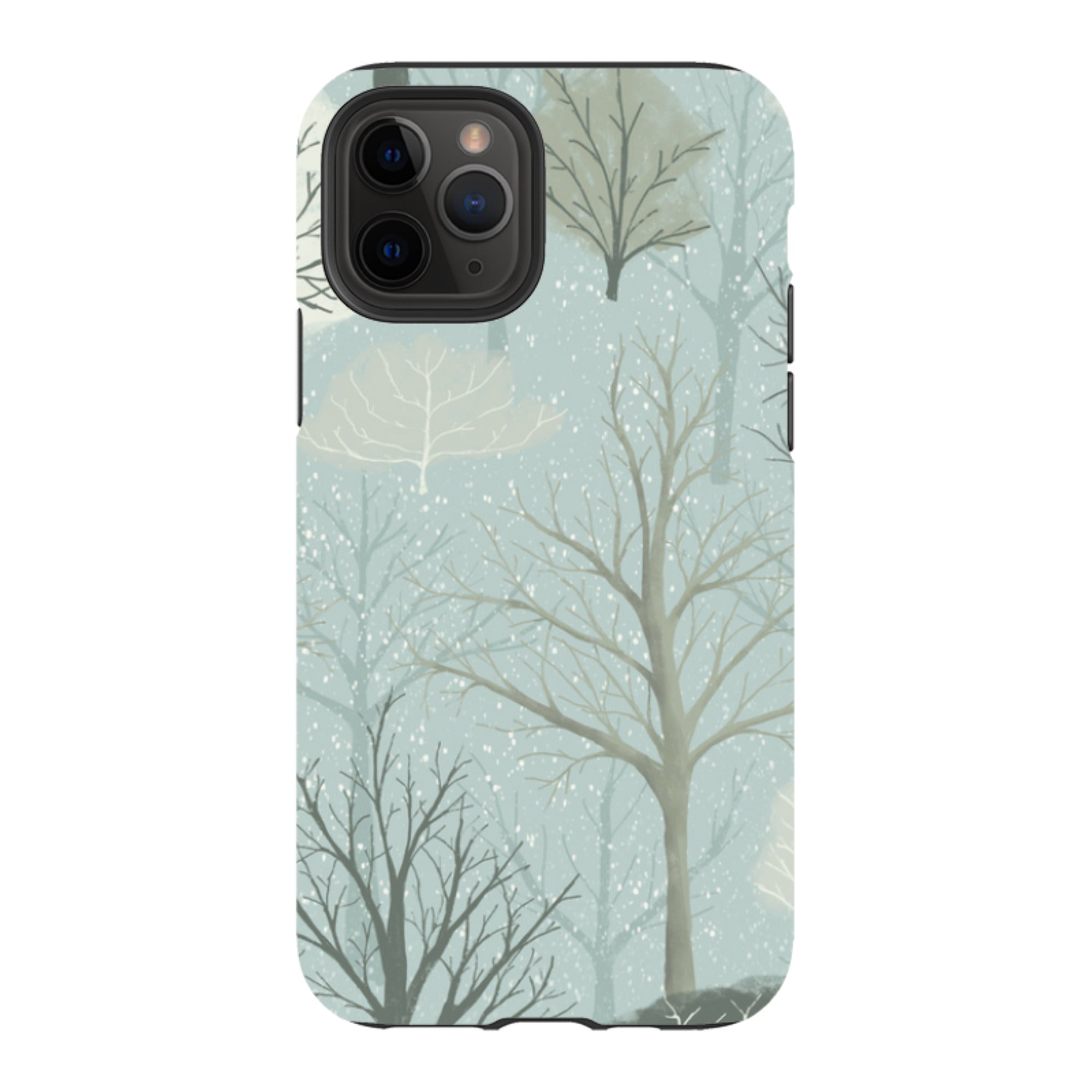 iPhone Tough Case - Winter Trees By Maja Lindberg