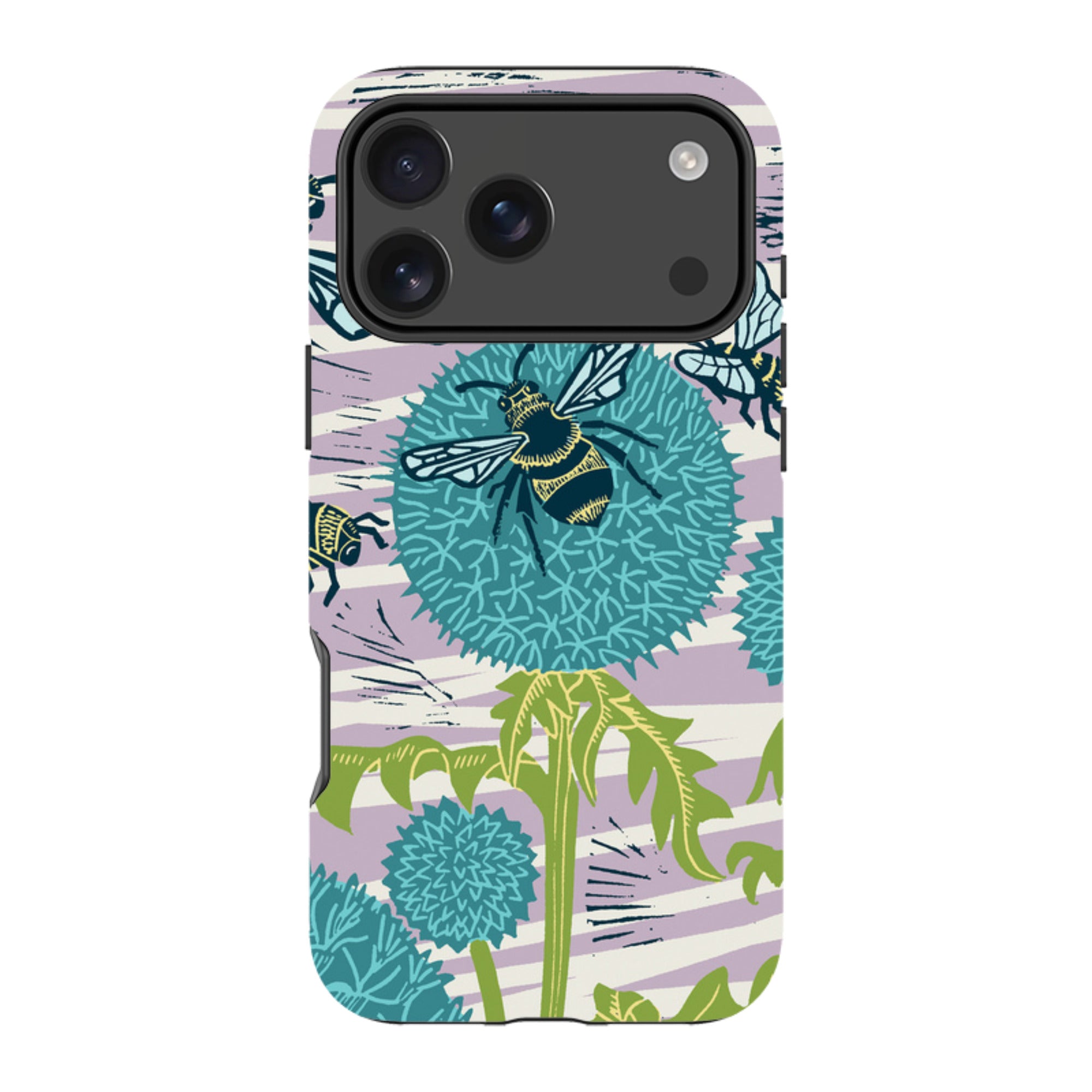 iPhone Tough Case - Pollinating Bees By Kate Heiss