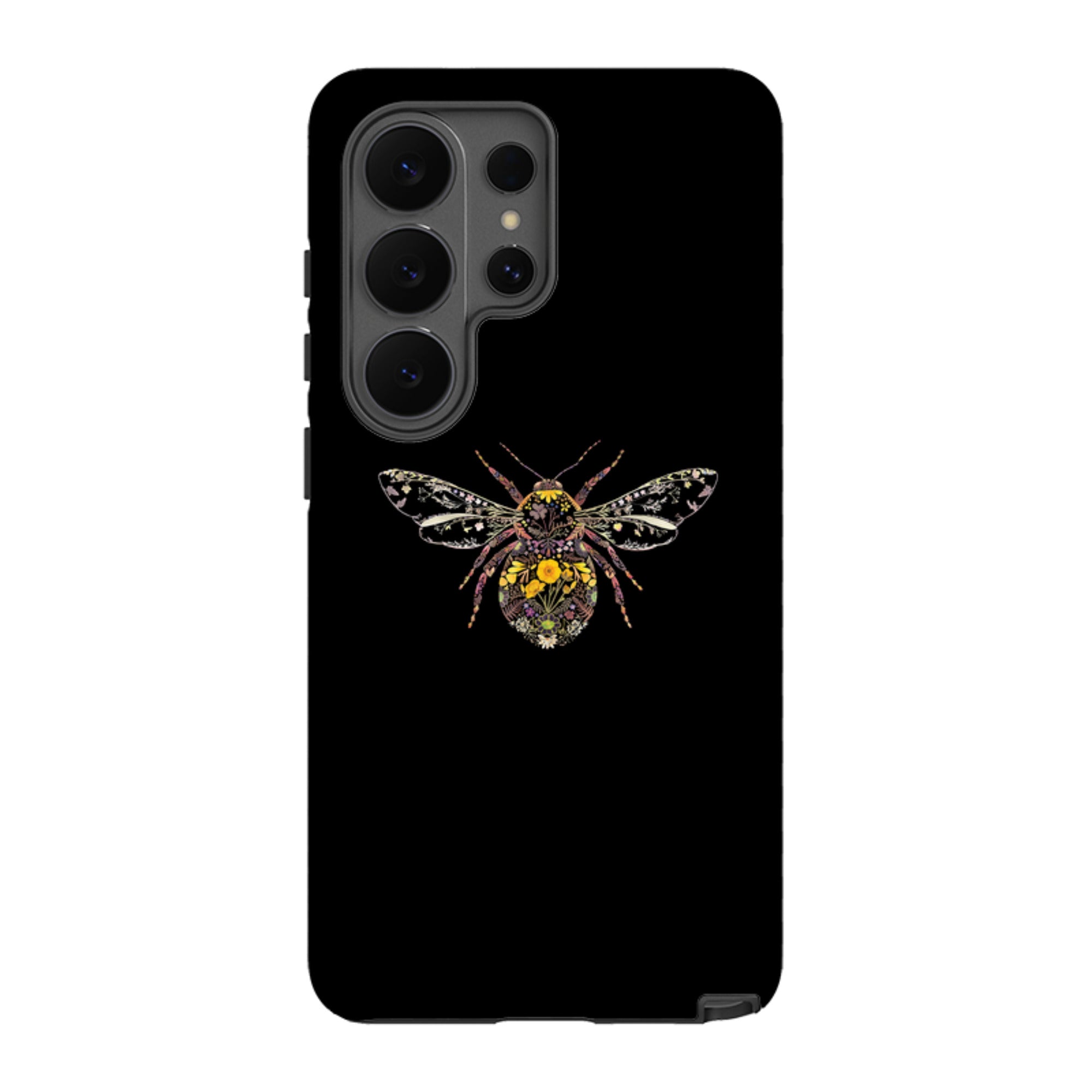Samsung Tough  Case - Floral Bumble Bee By Helen Ahpornsiri