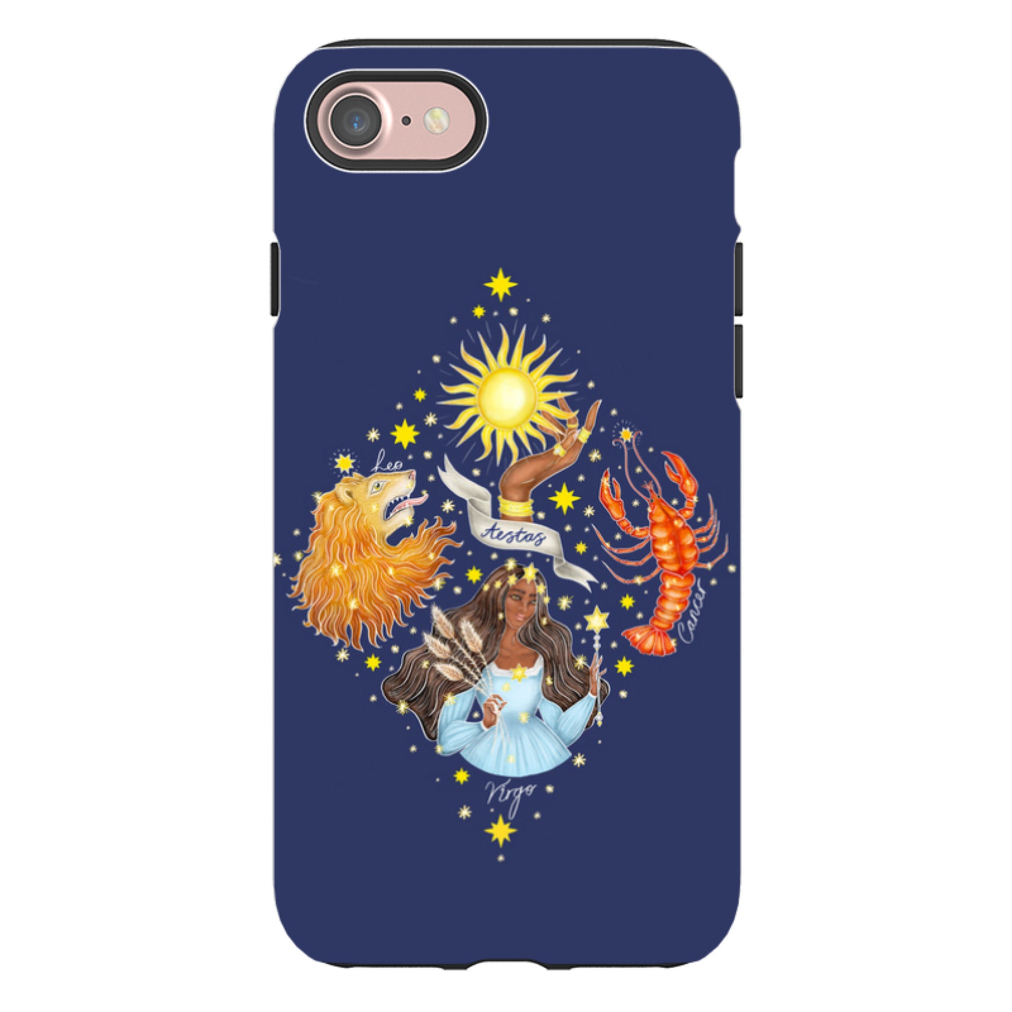 iPhone Tough Case - Summer Zodiac By Catherine Rowe
