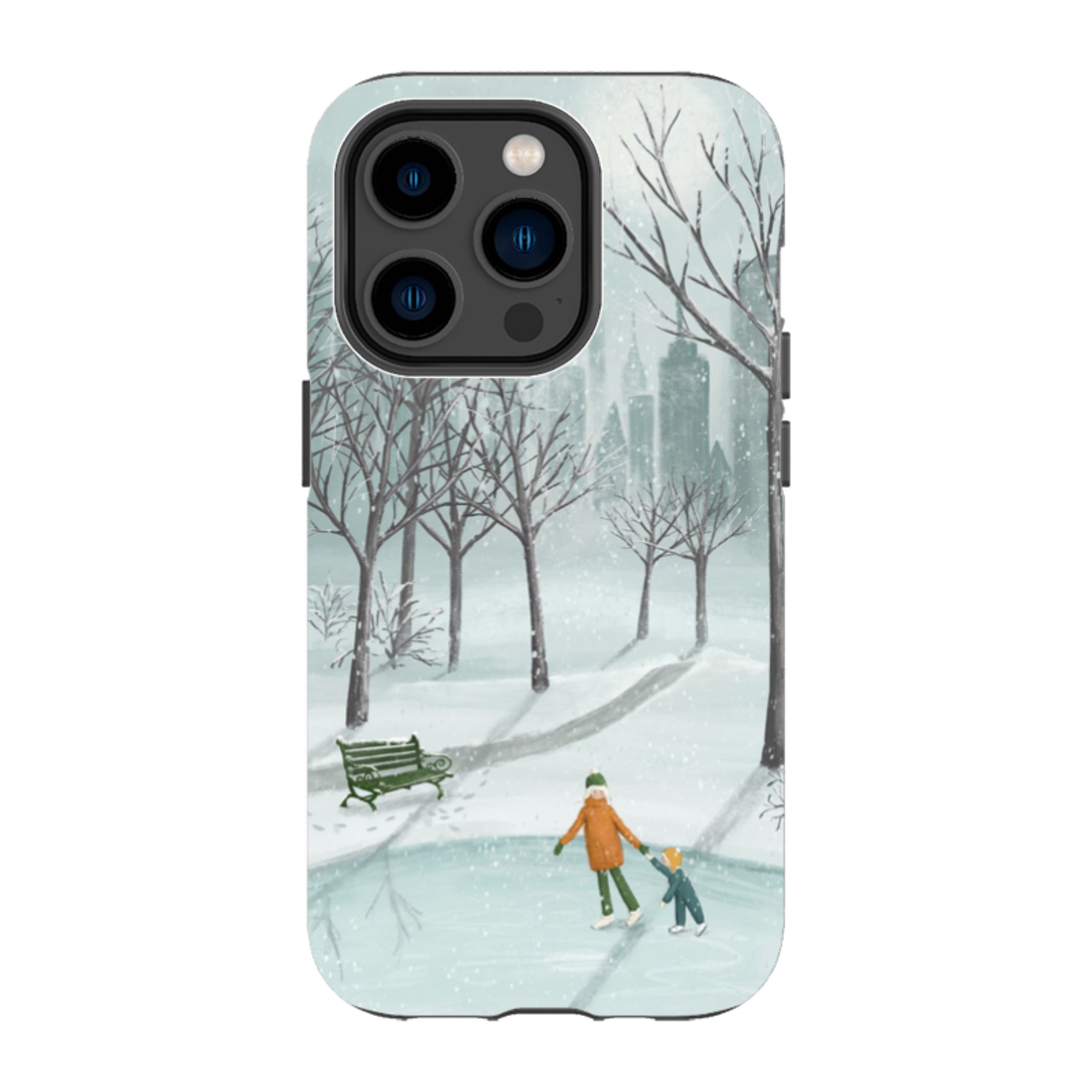 iPhone Tough Case - Winter By Maja Lindberg