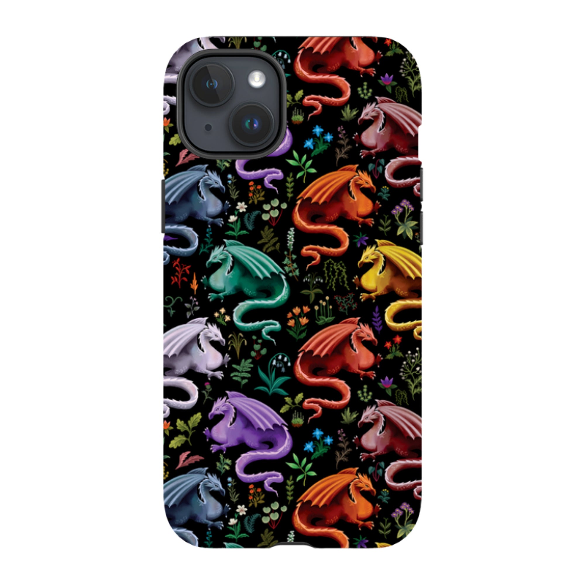 iPhone Tough Case - Dragons By Anna Stead
