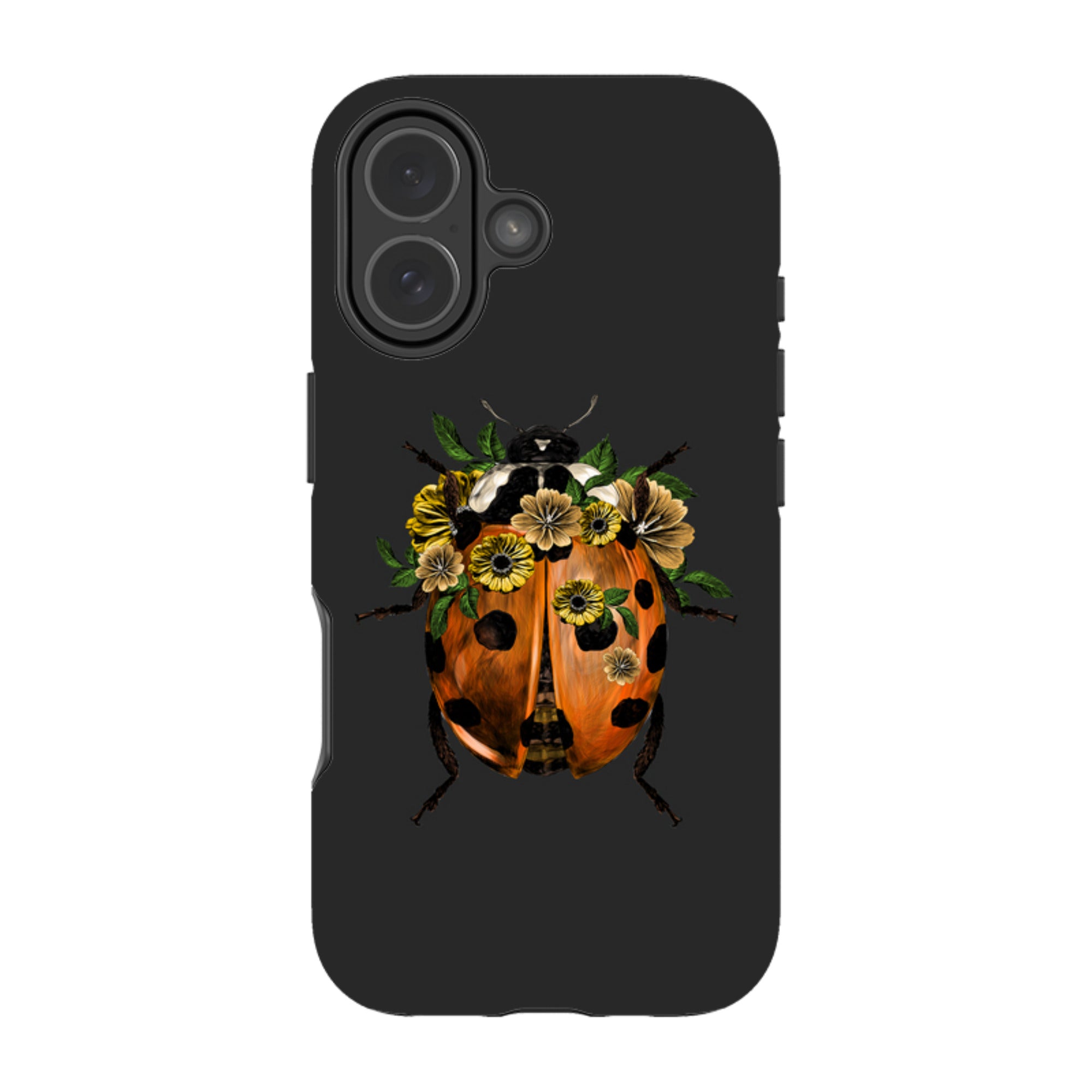 iPhone Tough Case - Ladybug Dark