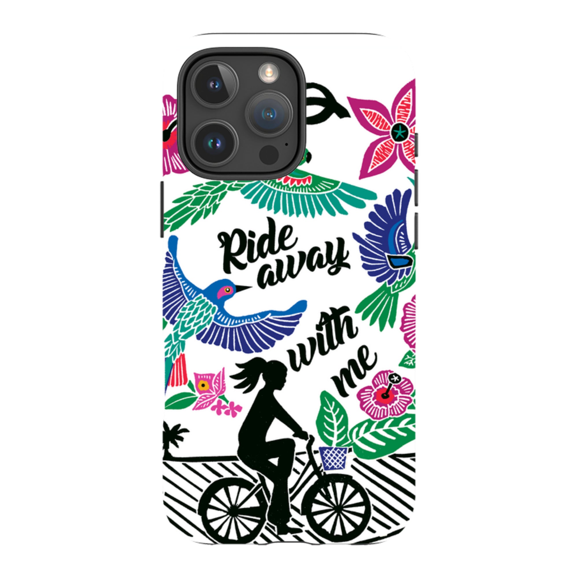 iPhone Tough Case - Ride With Me By Kate Heiss