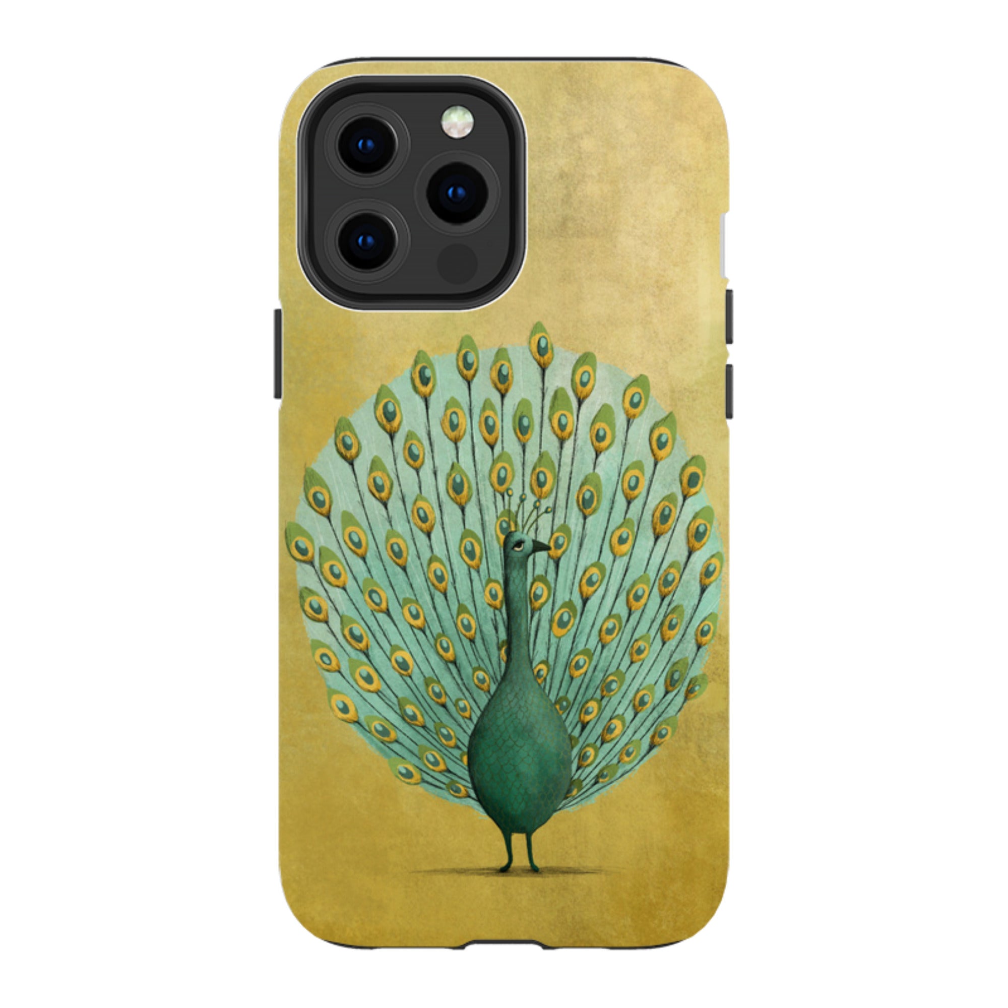 iPhone Tough Case - Peacock By Maja Lindberg