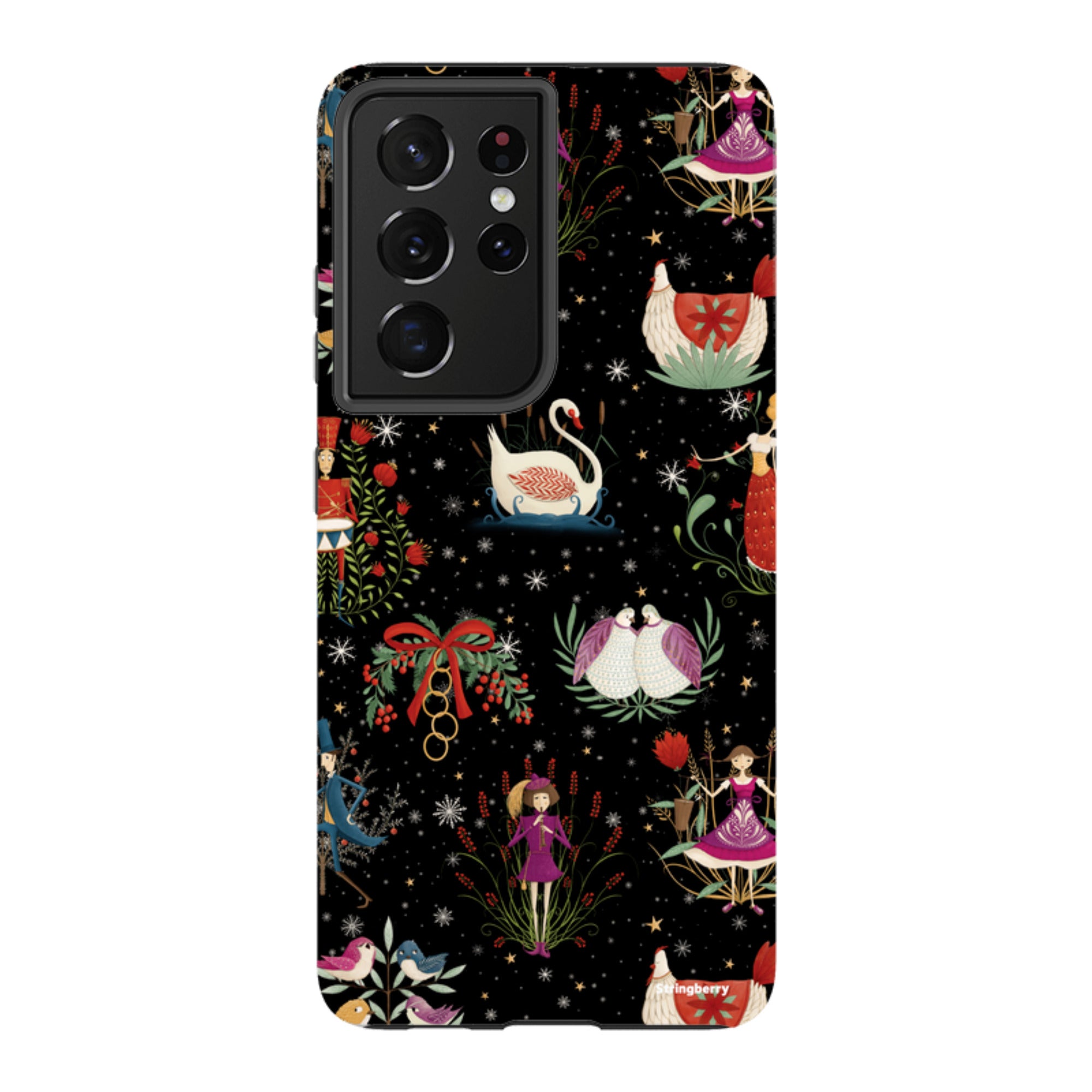 Samsung Tough Case - Twelve Days Black By Maja Lindberg