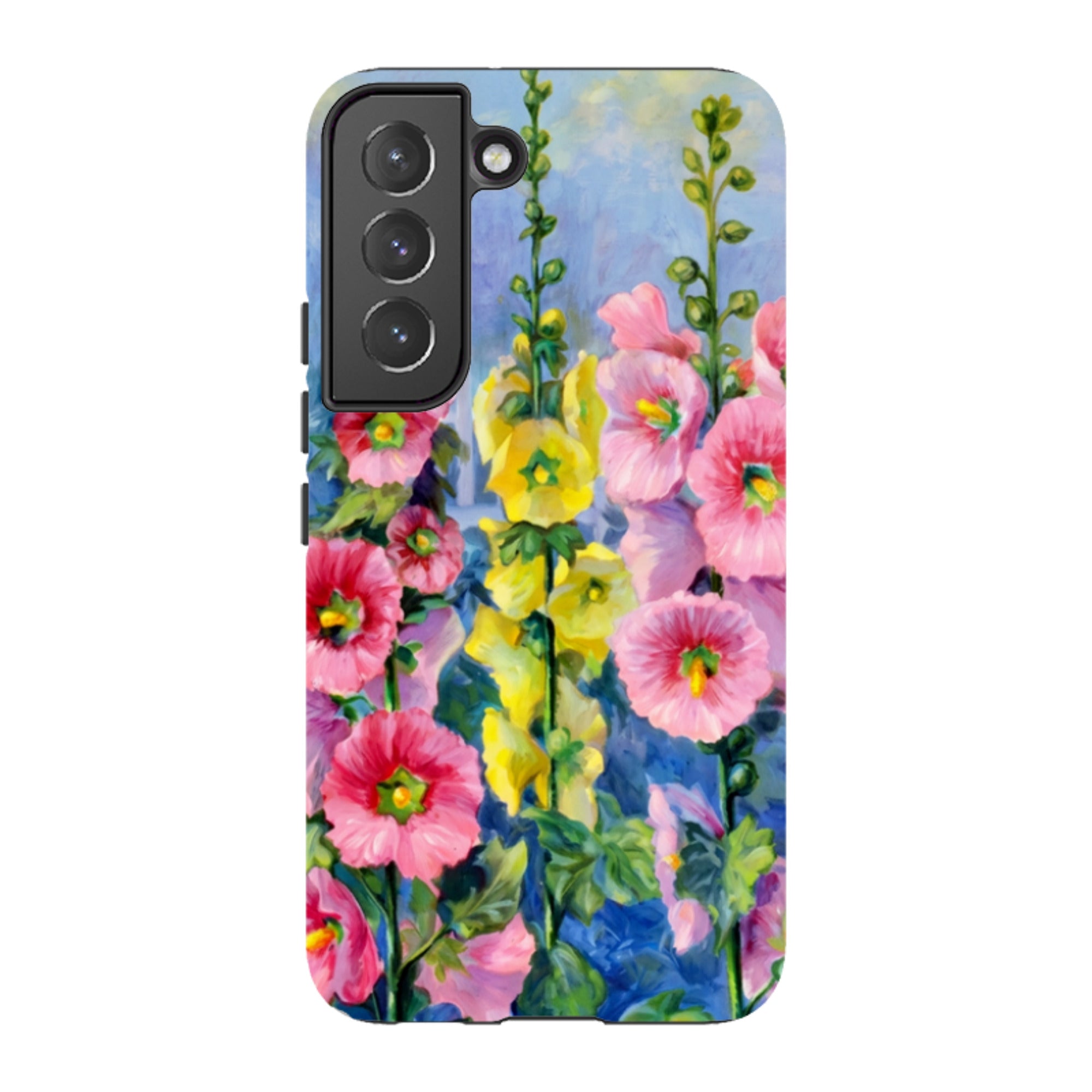 Samsung Tough Case - Hollyhock Garden
