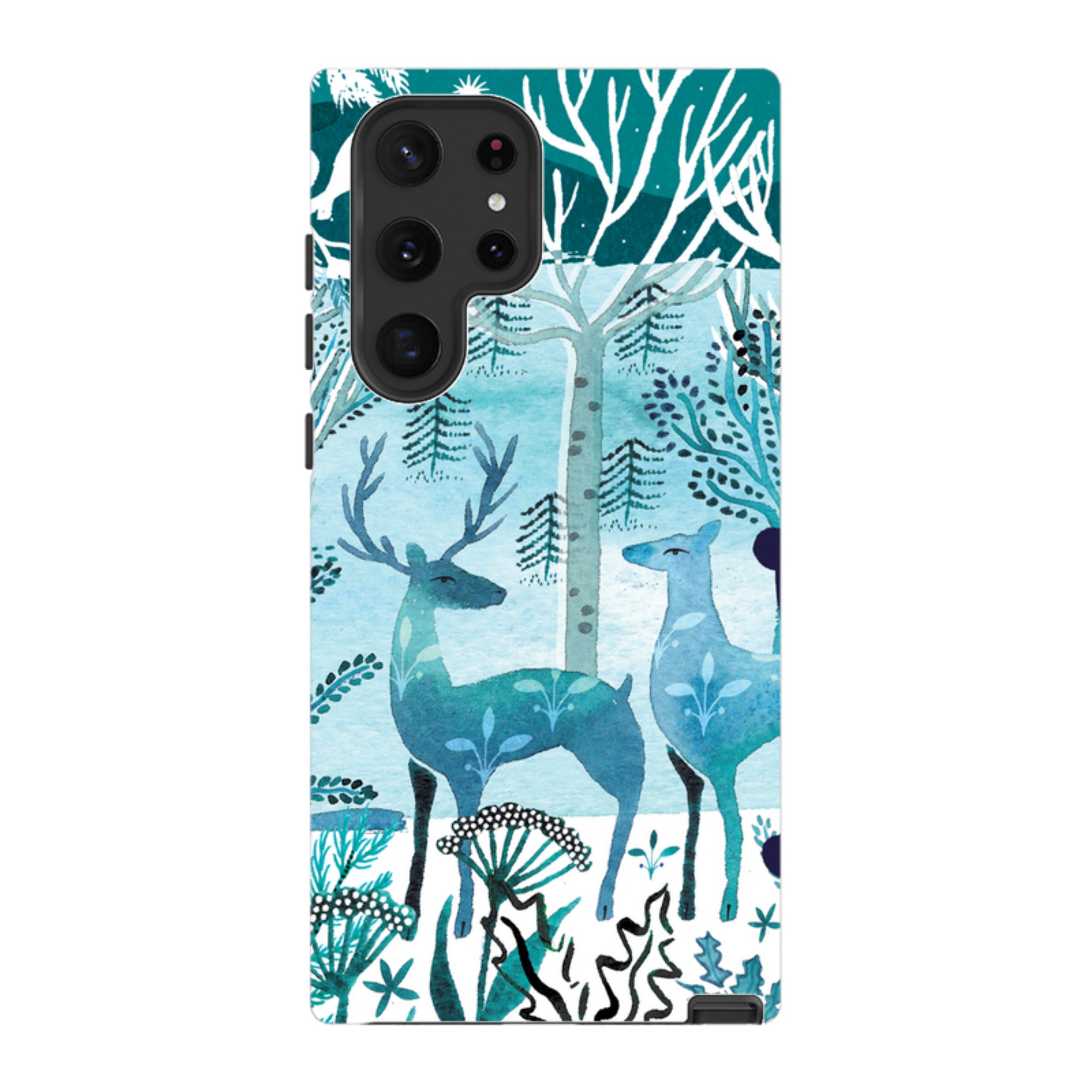 Samsung Tough Case - Frosted Branches By Emma Frances Grant