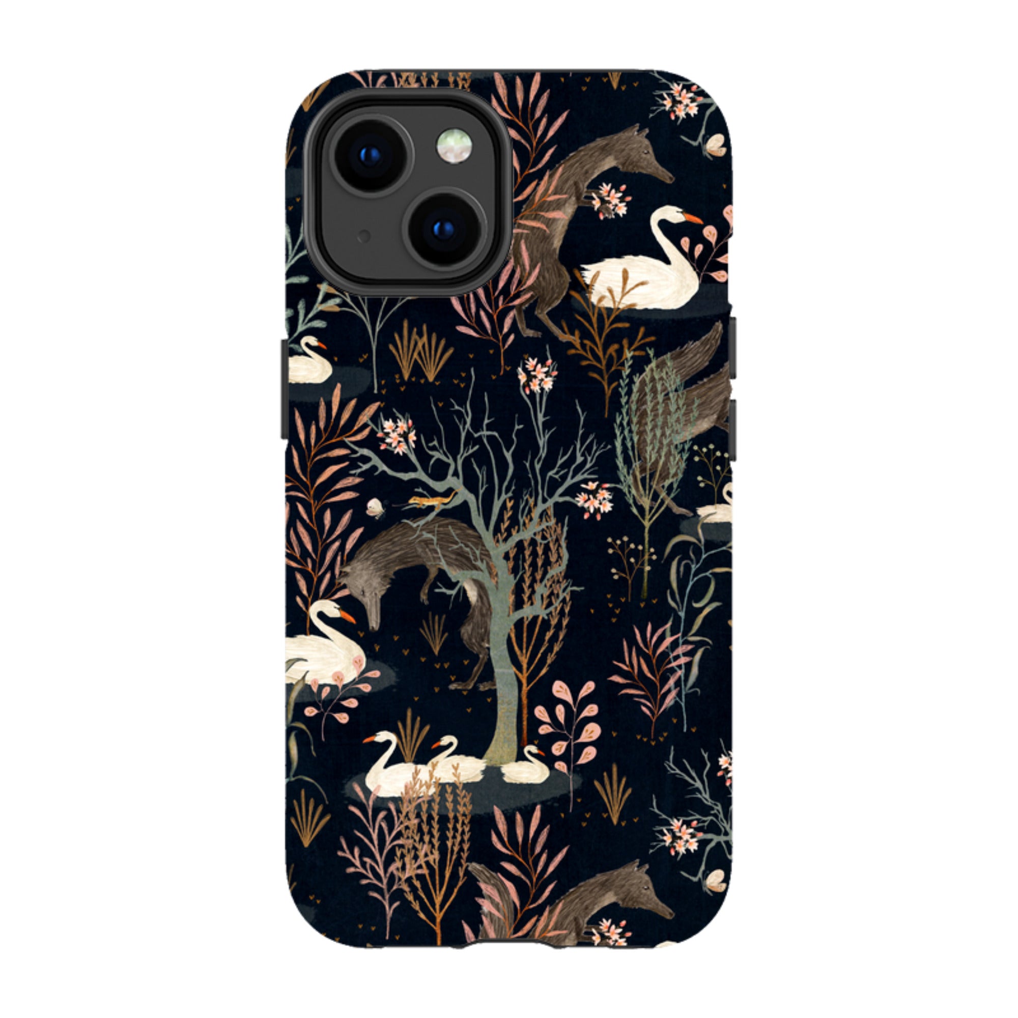 iPhone MagSafe Tough Case - Black Forest By Katherine Quinn