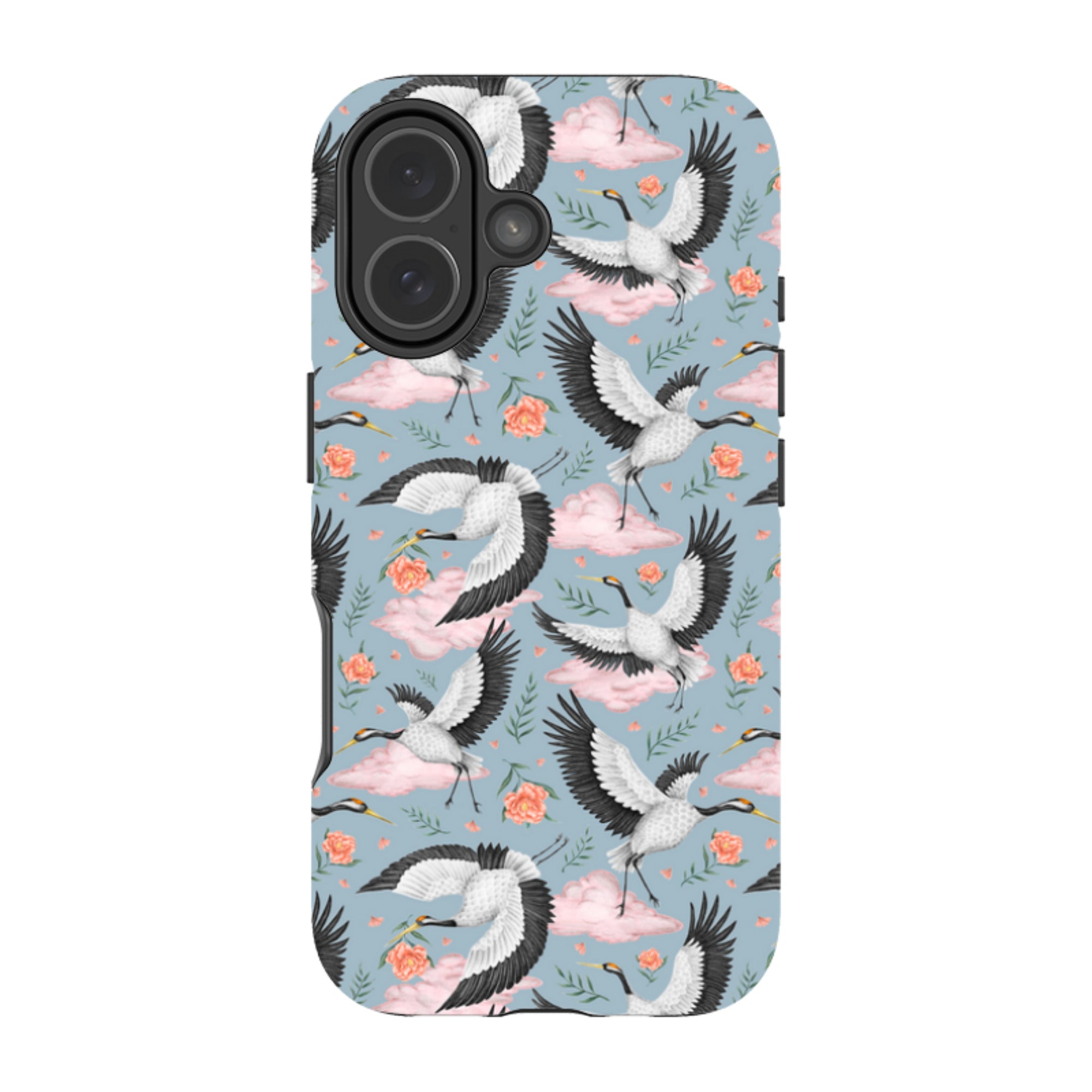iPhone Tough Case - Flight Of The Cranes By Catherine Rowe