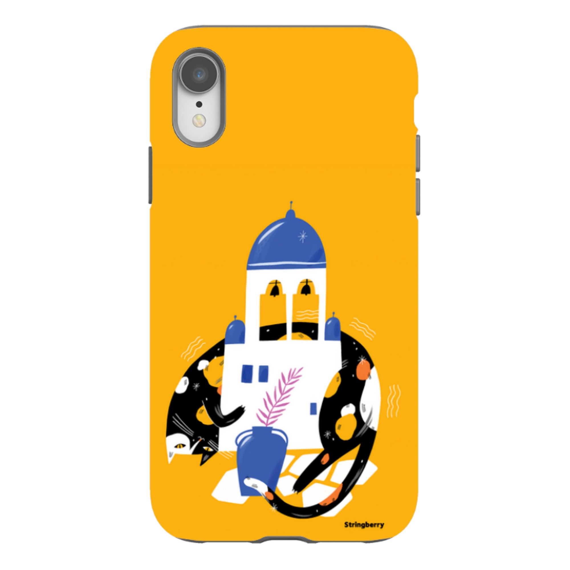 iPhone Tough Case - Calico By Madalina Andronic