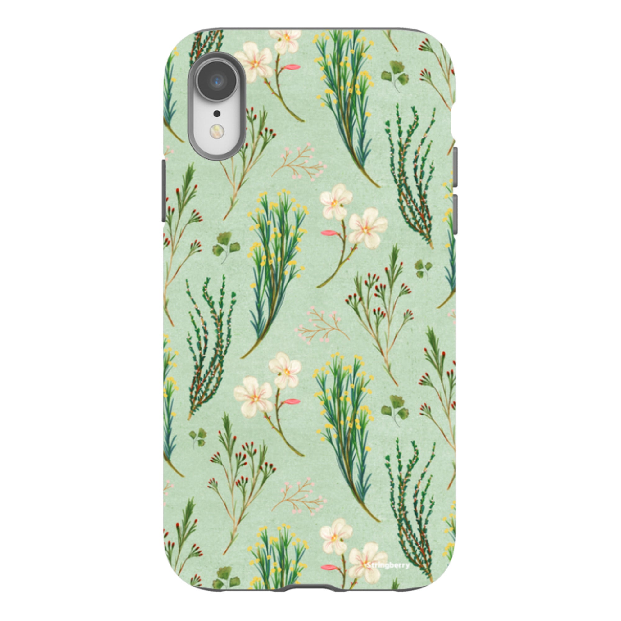 iPhone Tough Case - Wild Flowers By Katherine Quinn