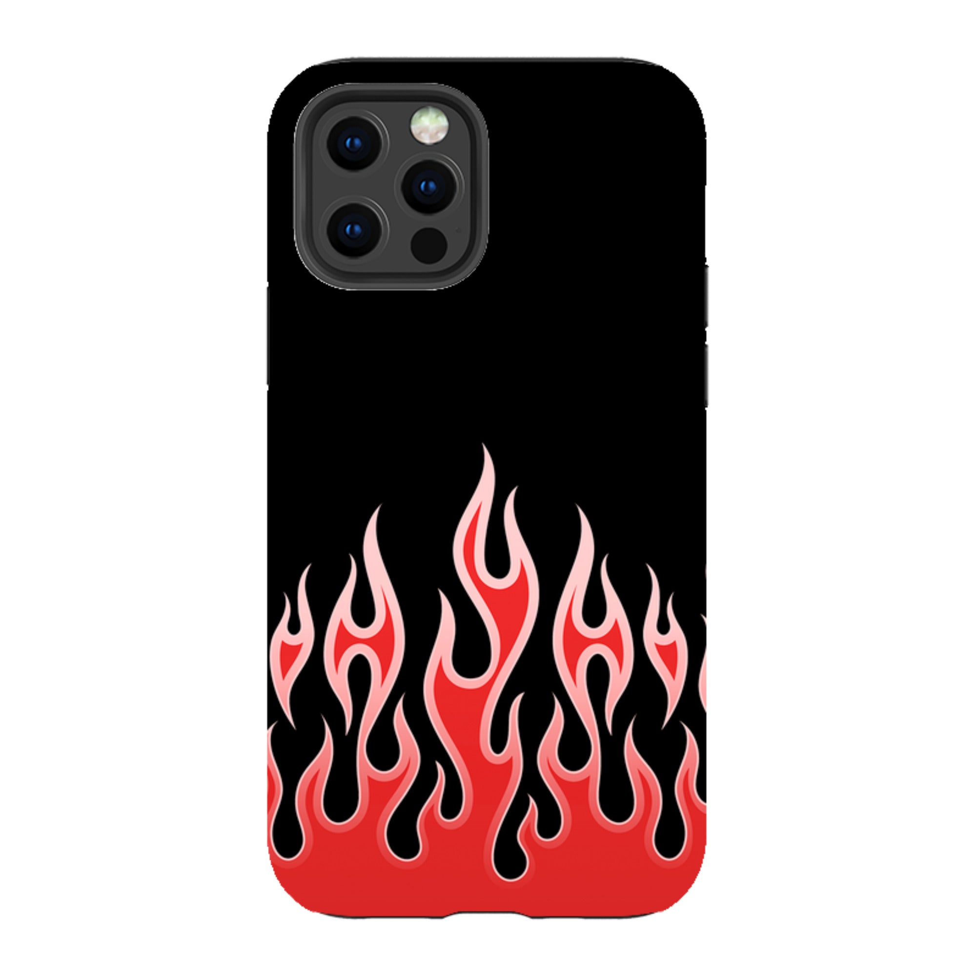 iPhone Tough Case - Red Flames
